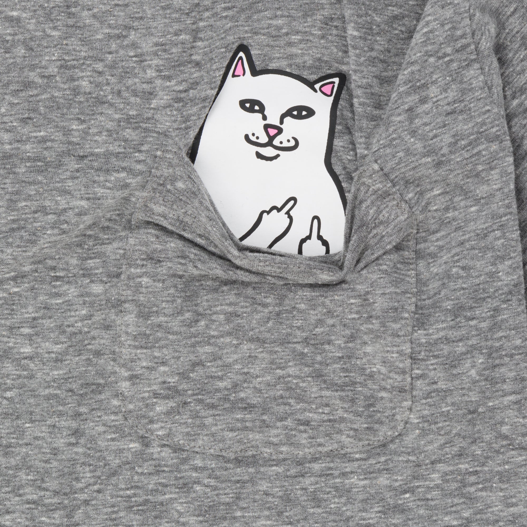 Lord Nermal S/S Pocket Tee (Heather Grey)