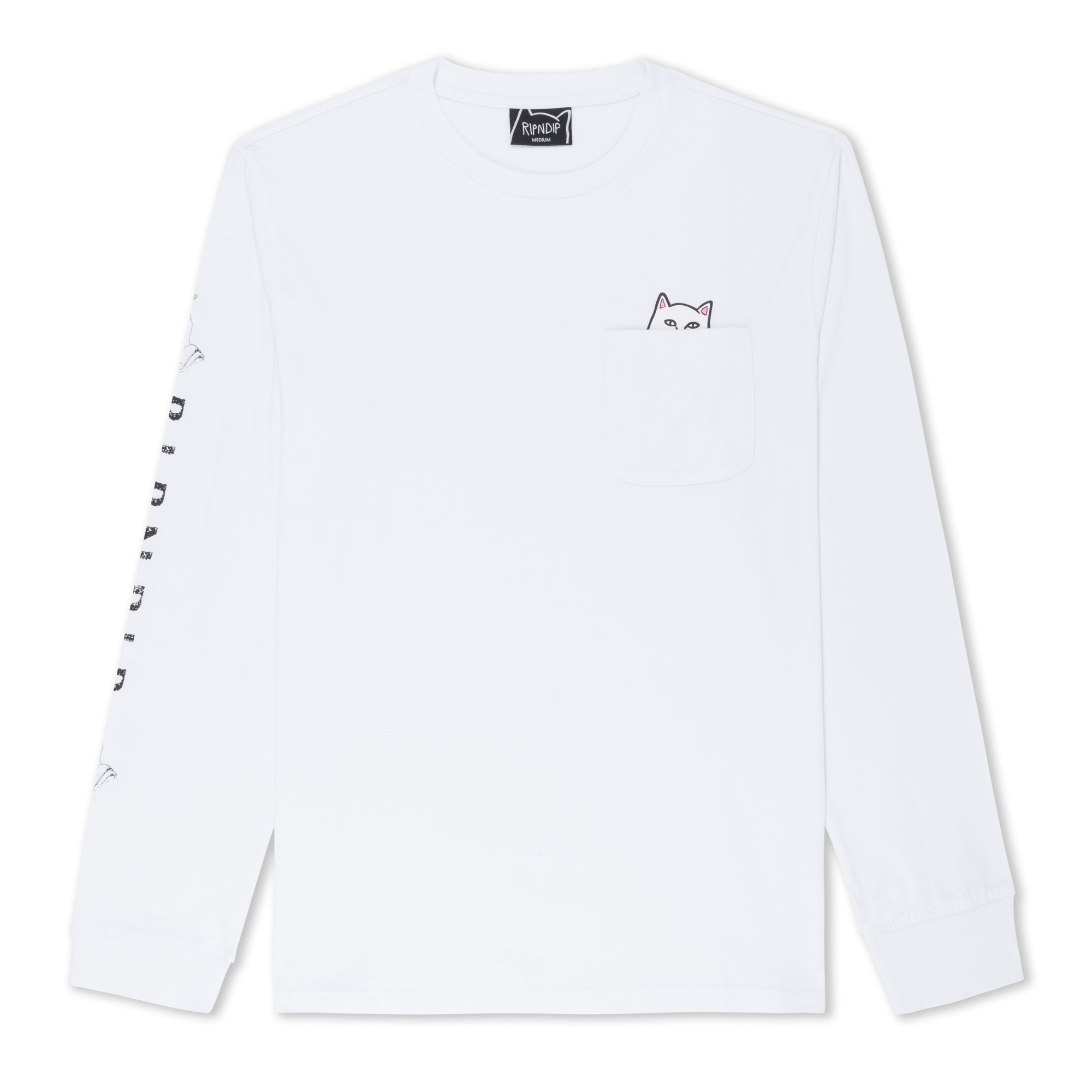Lord Nermal L/S Pocket Tee (White)