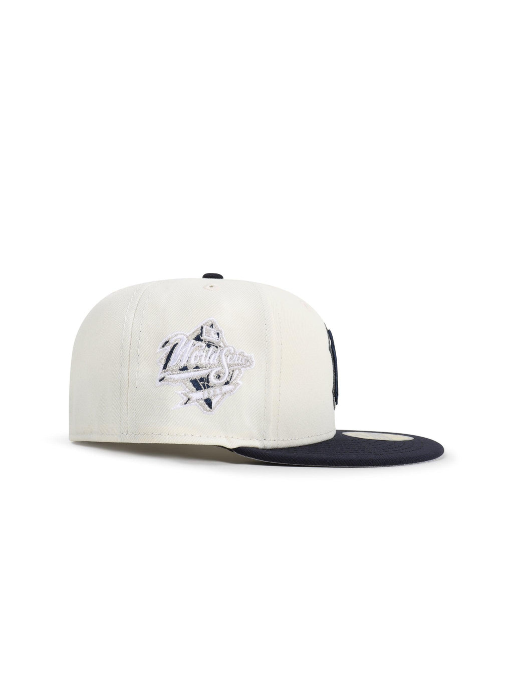 Casquette New Era 5950 New York Yankees World Series Patch - Chrome/Marine