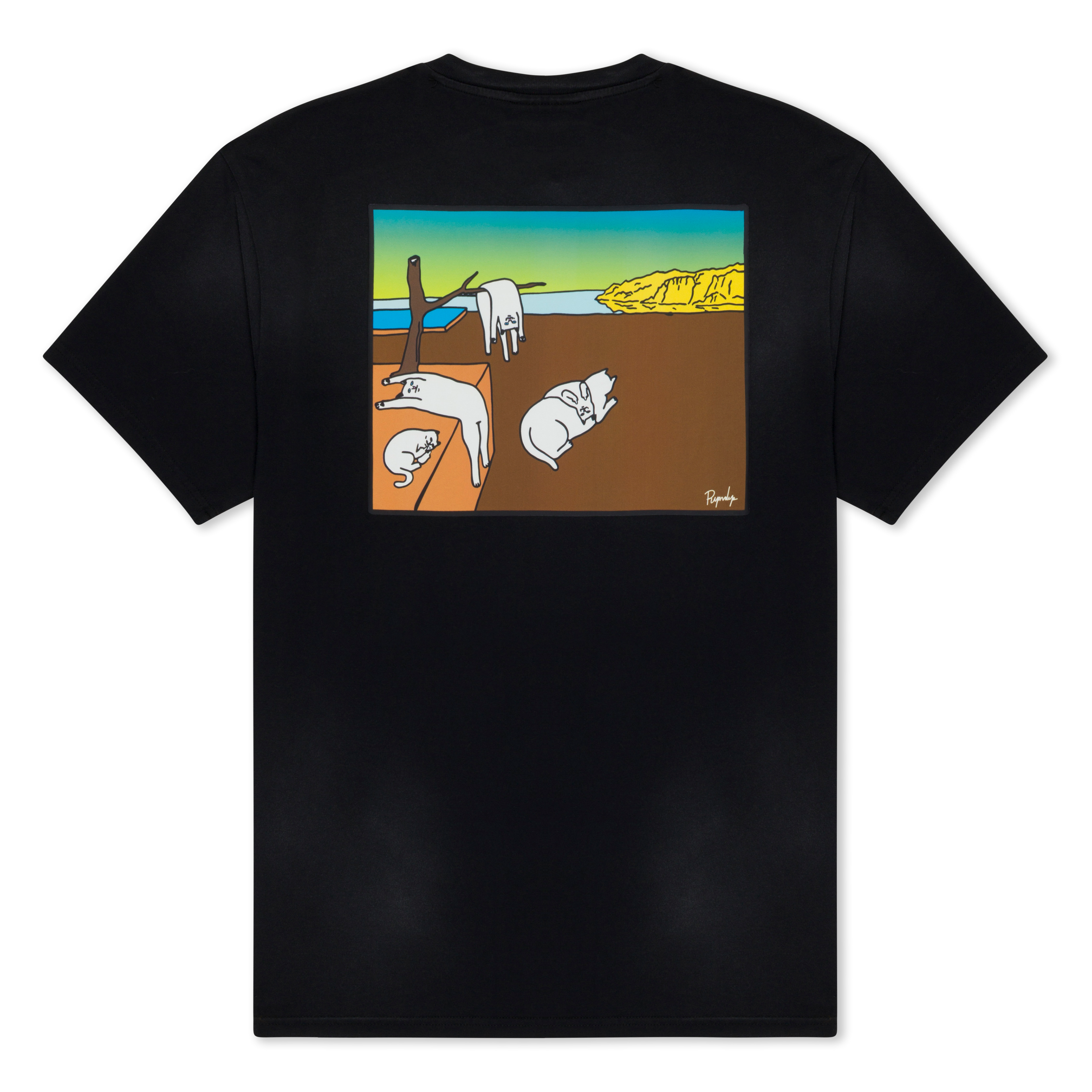 Nermali Tee (Black Vintage Wash)