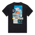 Nerm Geo Tee (Black Vintage Wash)
