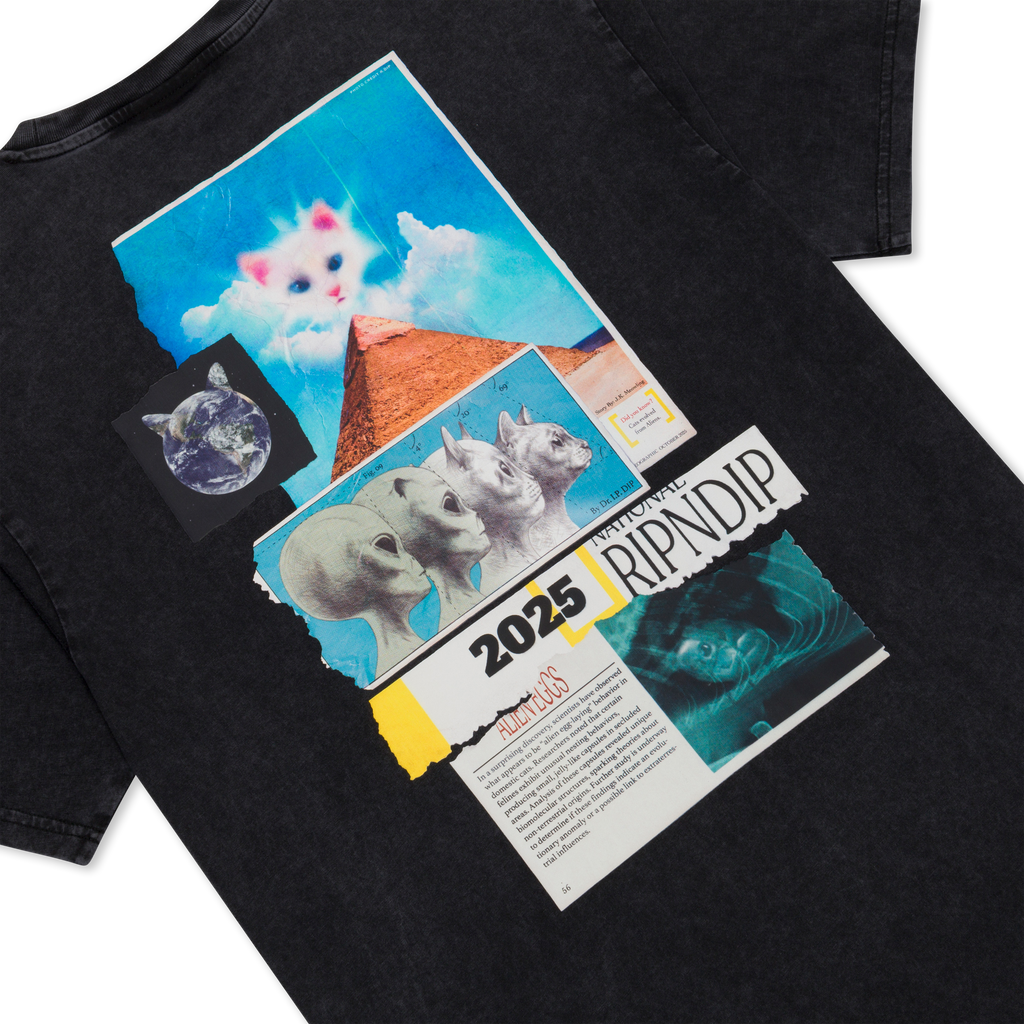 Nerm Geo Tee (Black Vintage Wash)