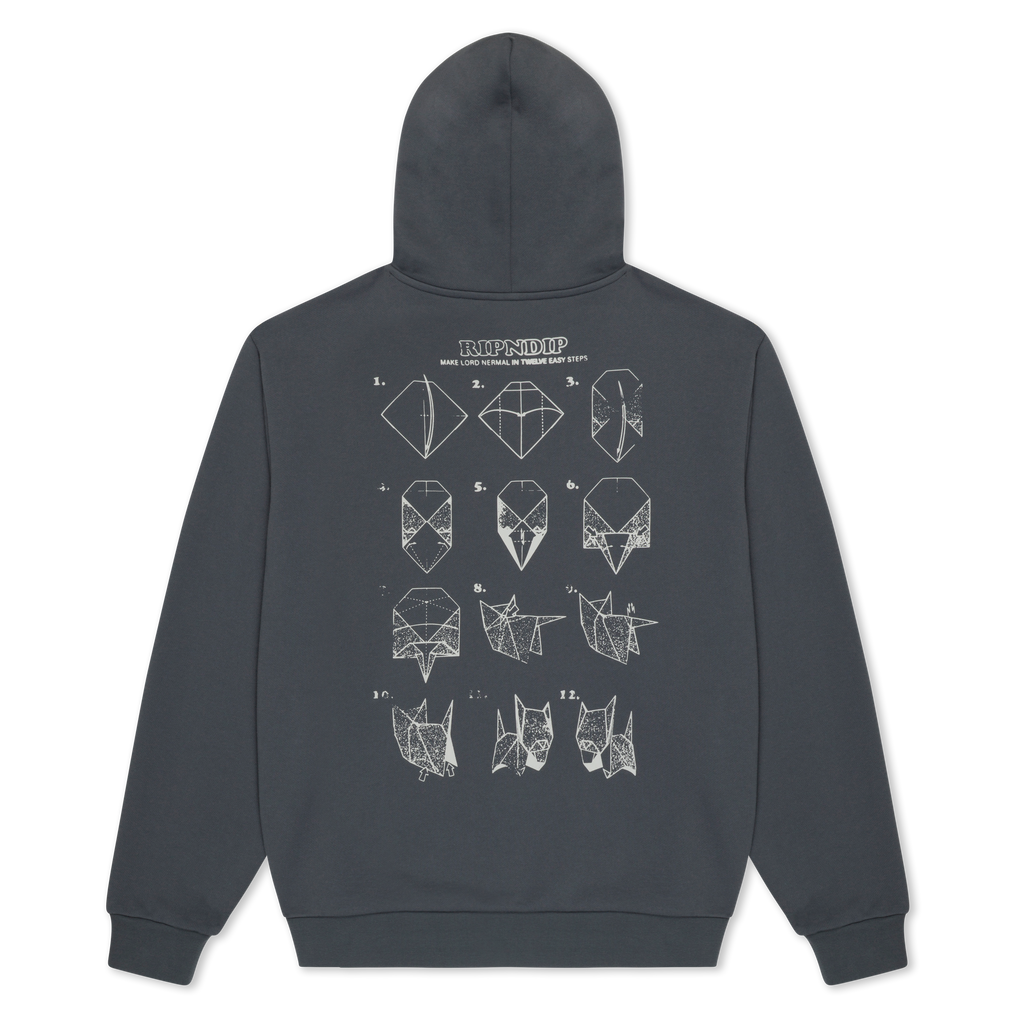 Origami Hoodie (Charcoal)