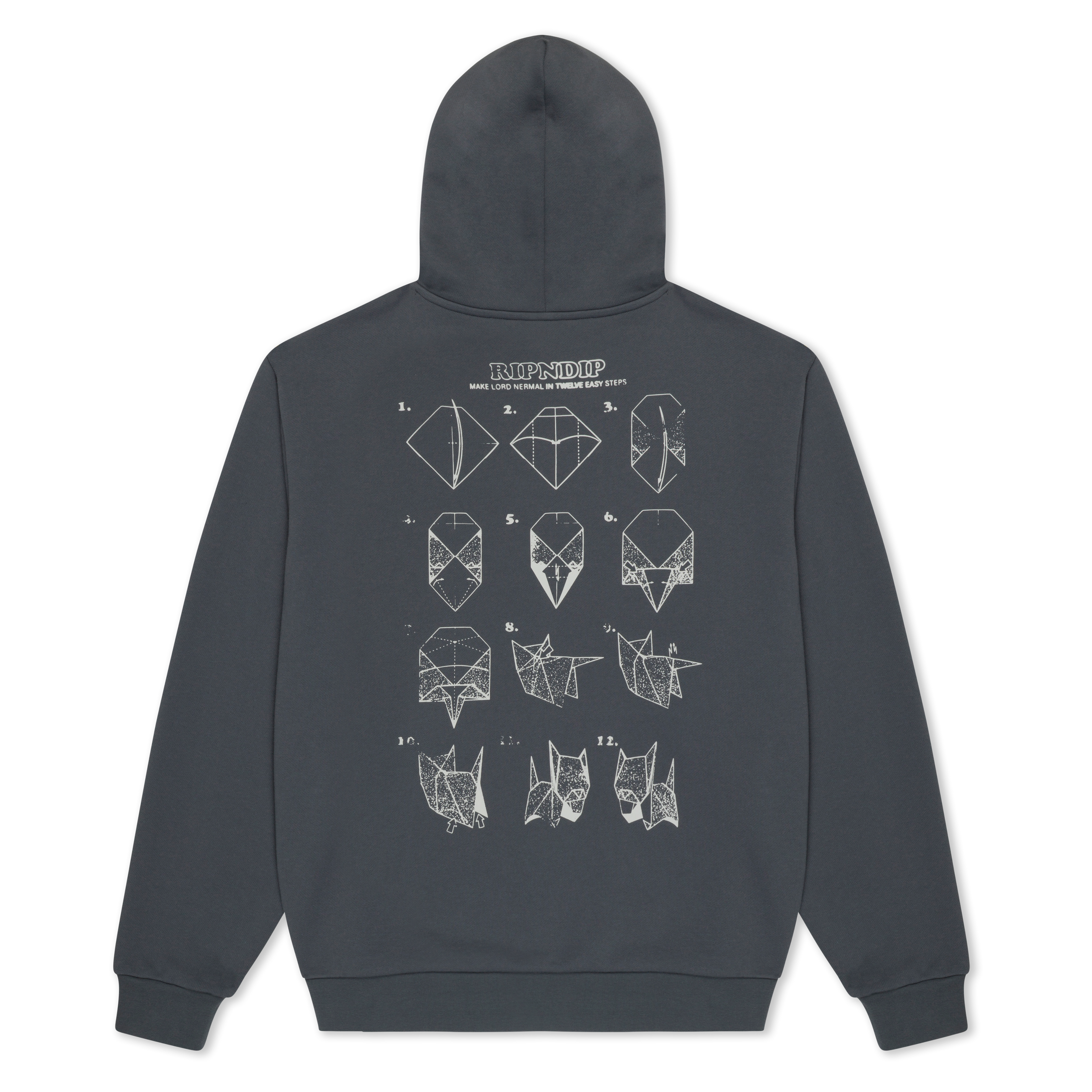Origami Hoodie (Charcoal)
