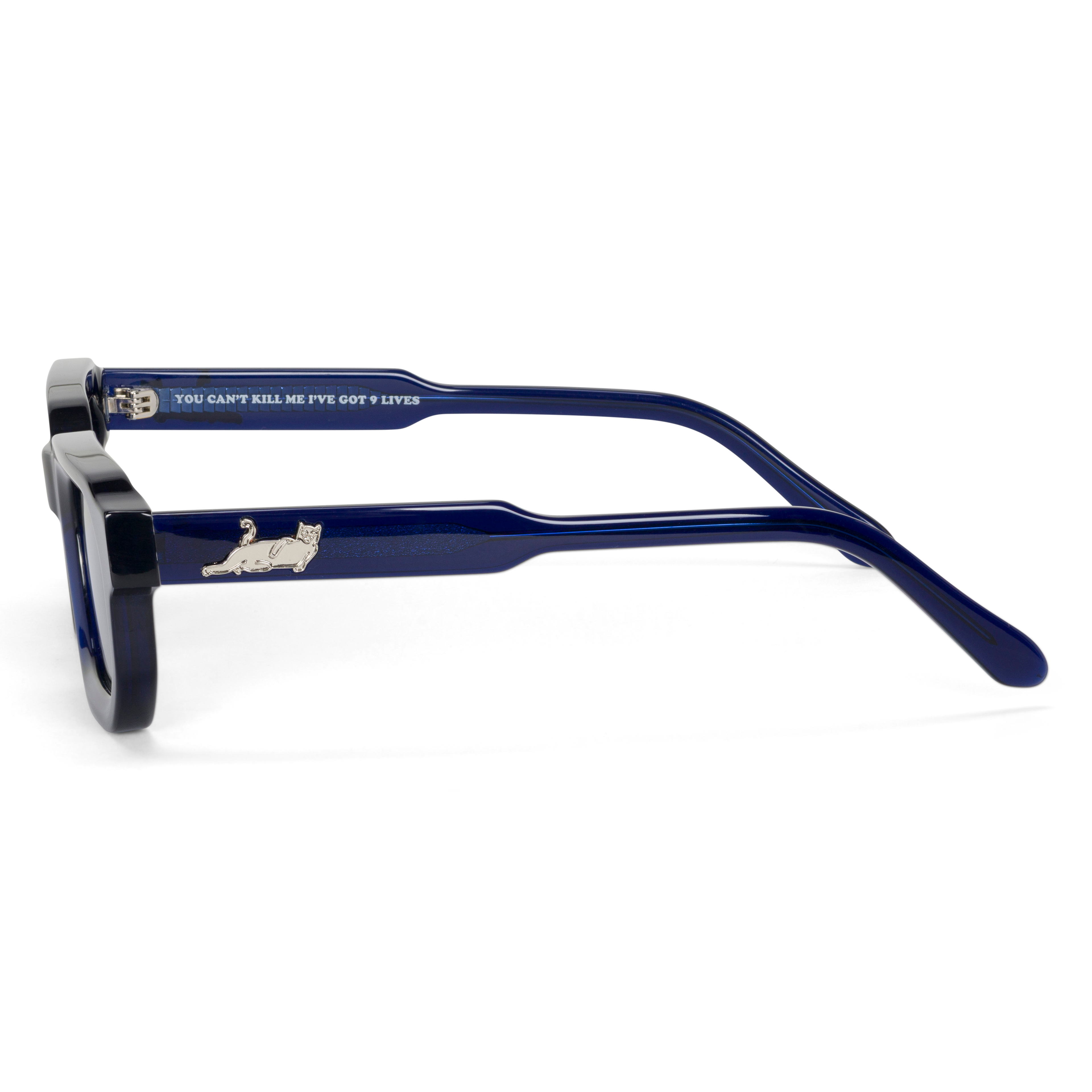 Castanza Sunglasses (Navy / Light Blue)