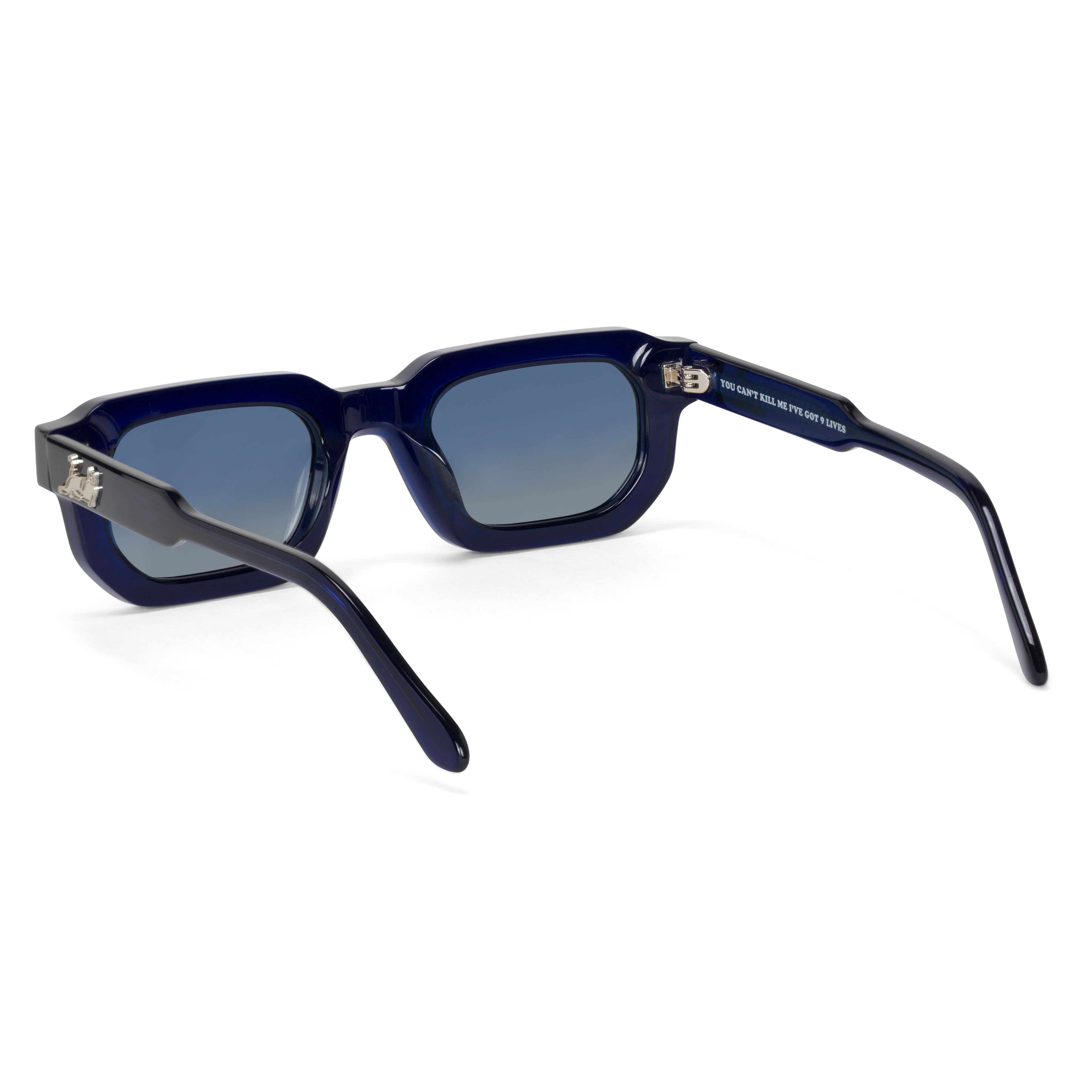 Castanza Sunglasses (Navy / Light Blue)