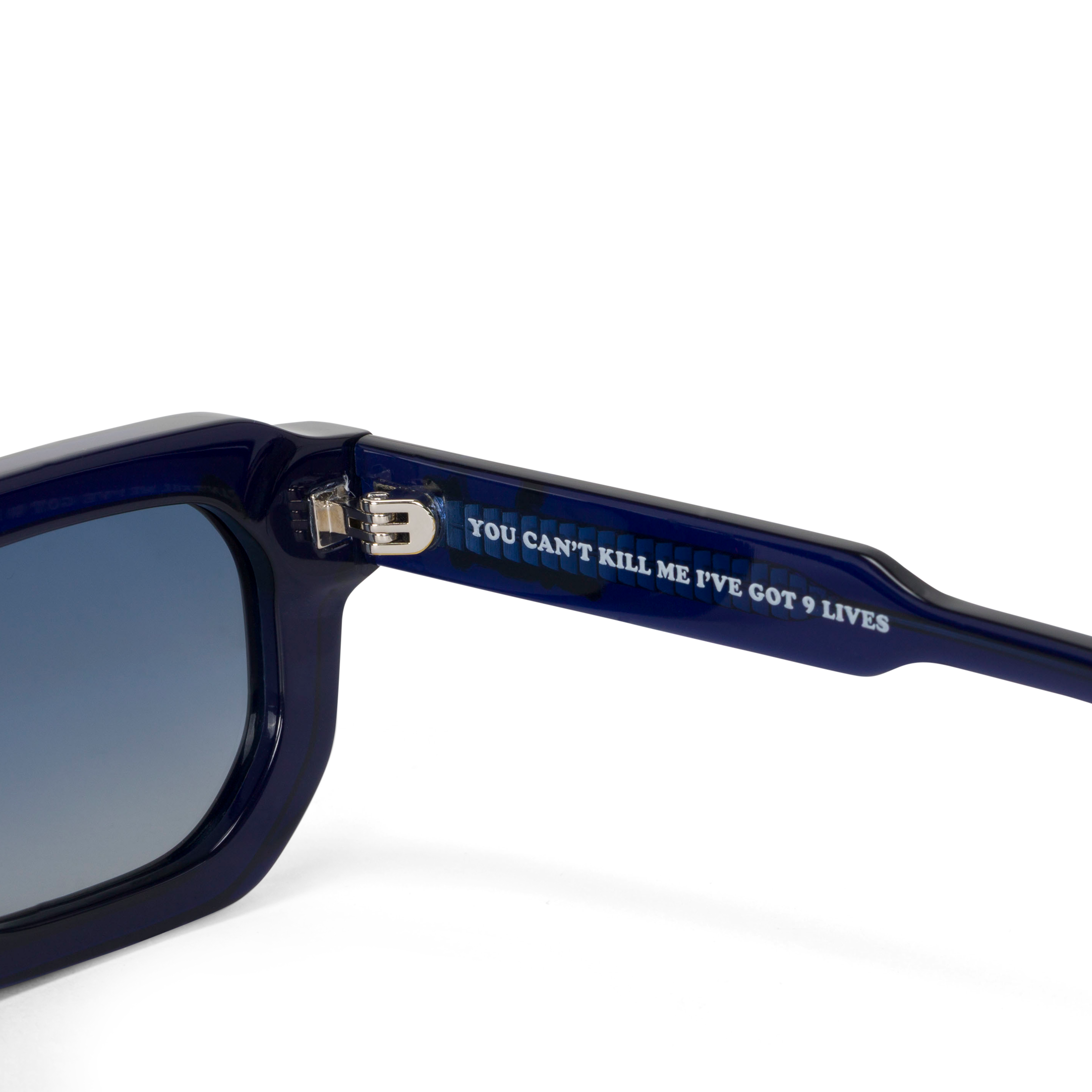 Castanza Sunglasses (Navy / Light Blue)