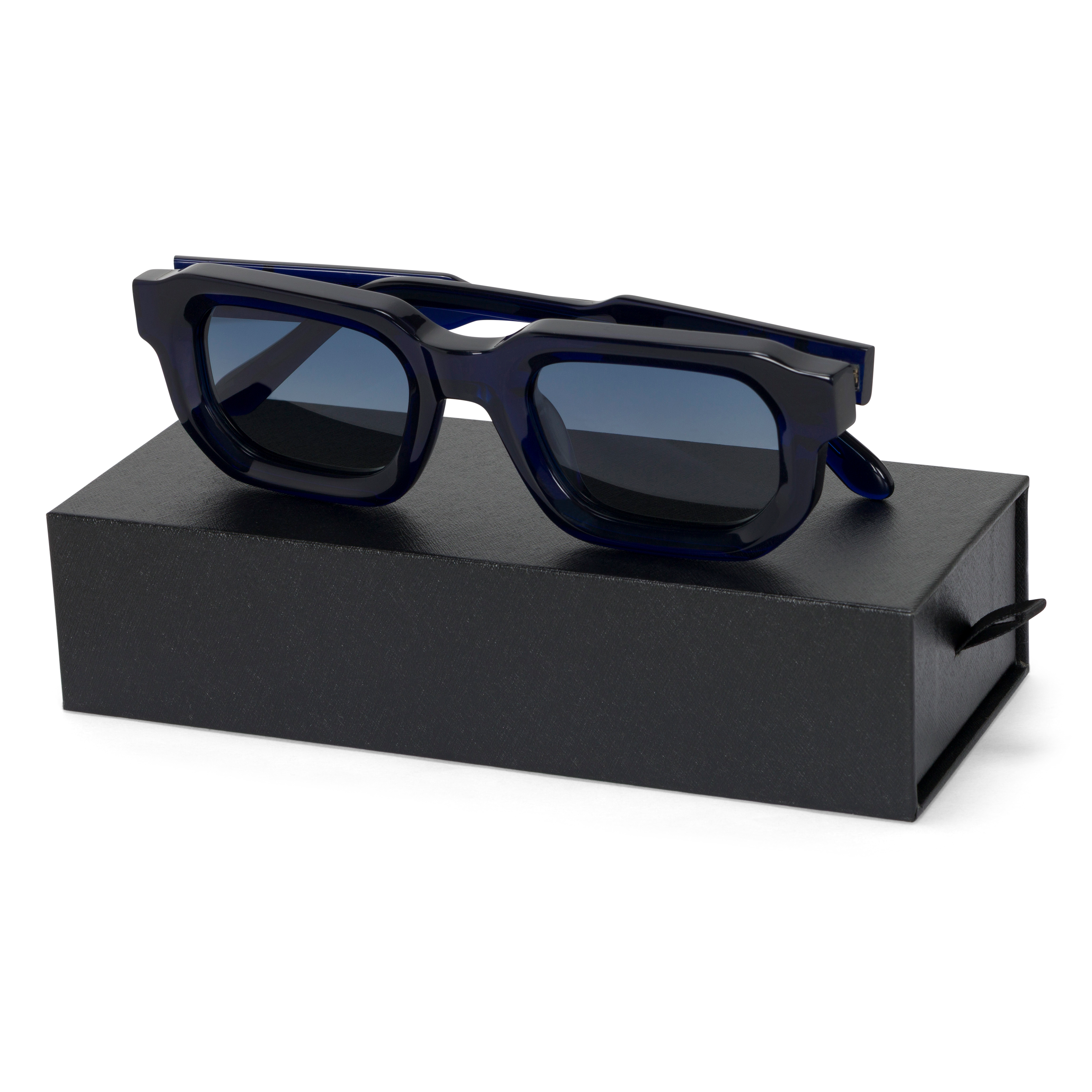 Castanza Sunglasses (Navy / Light Blue)