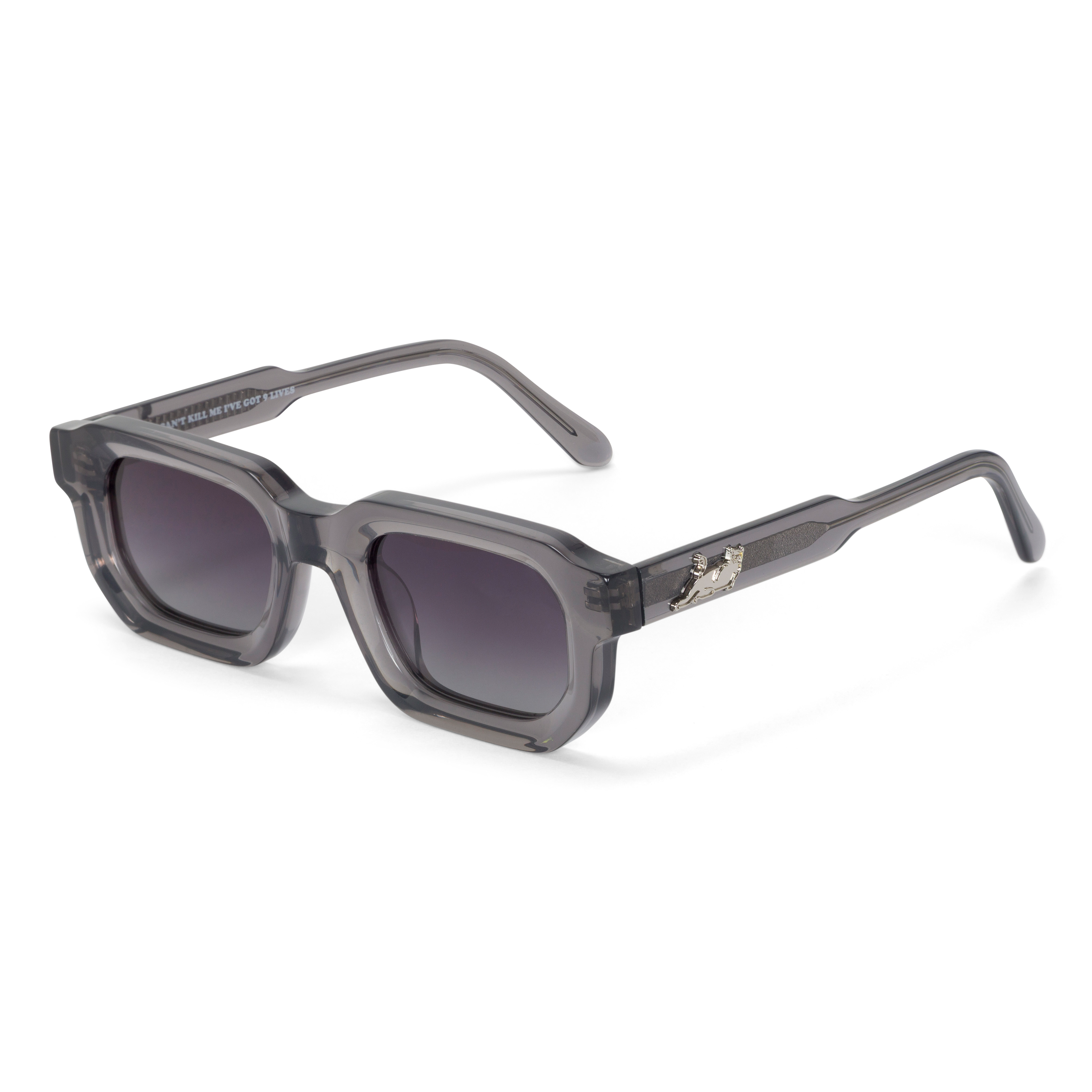 Castanza Sunglasses (Grey / Purple)