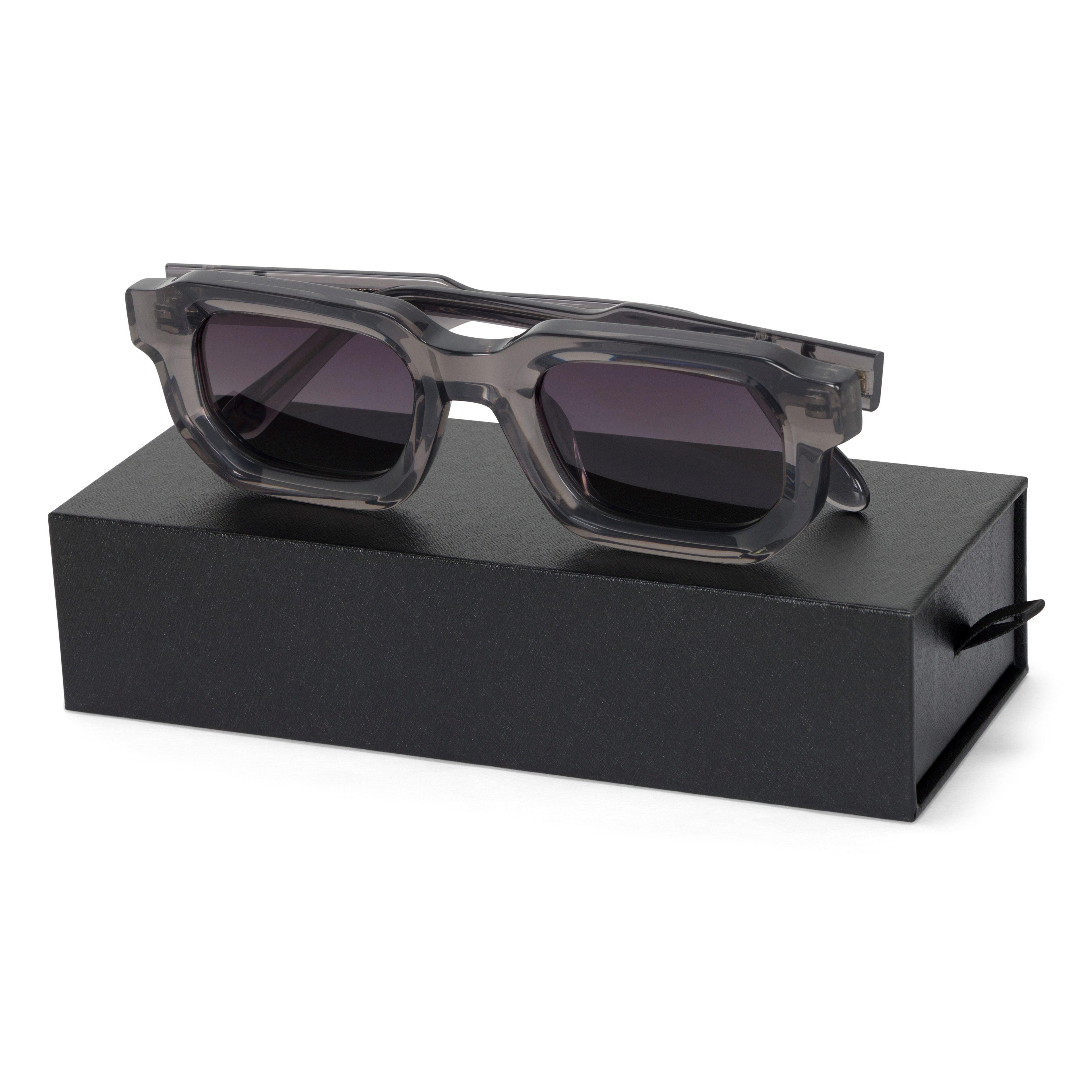Castanza Sunglasses (Grey / Purple)