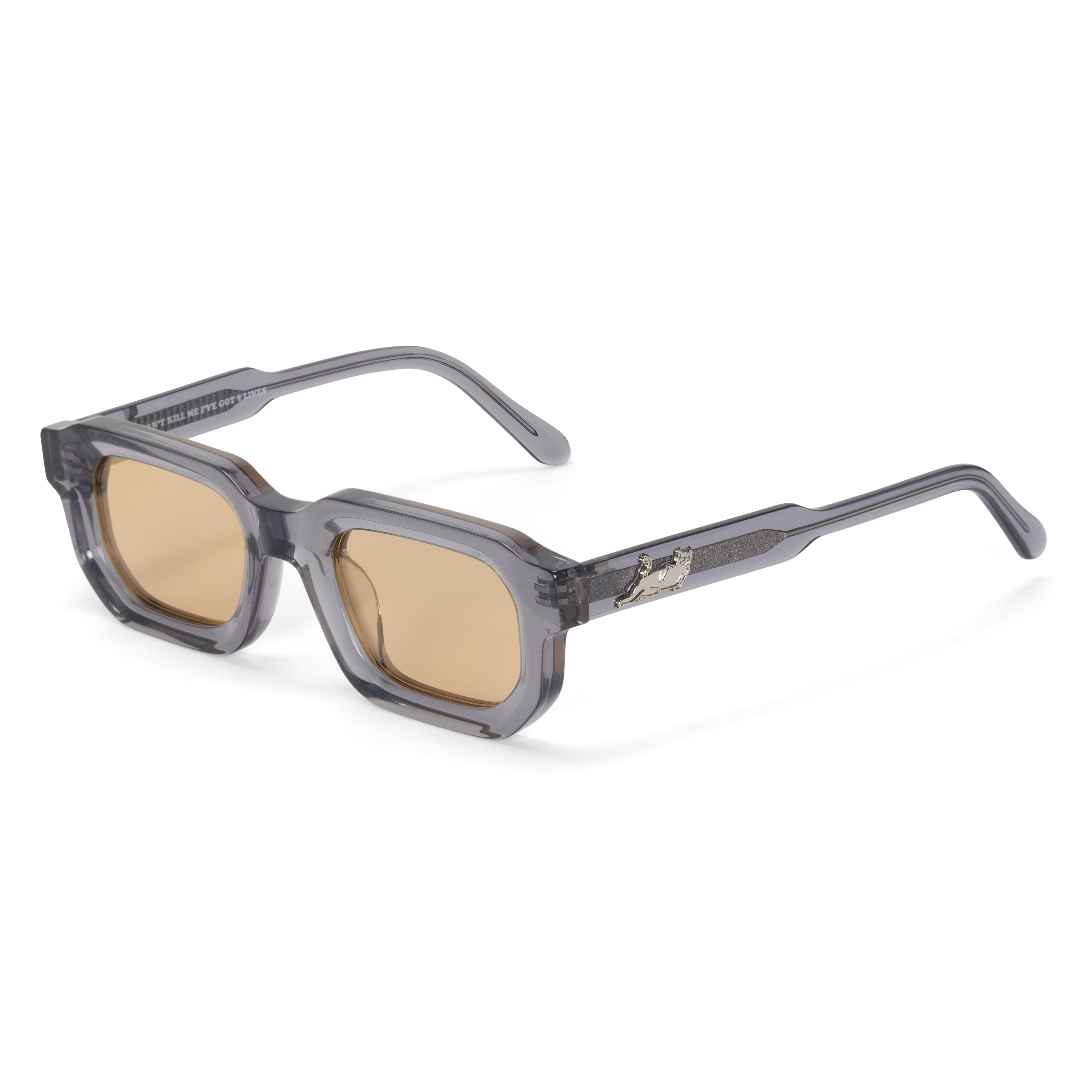 Castanza Sunglasses (Grey / Dusty Yellow)