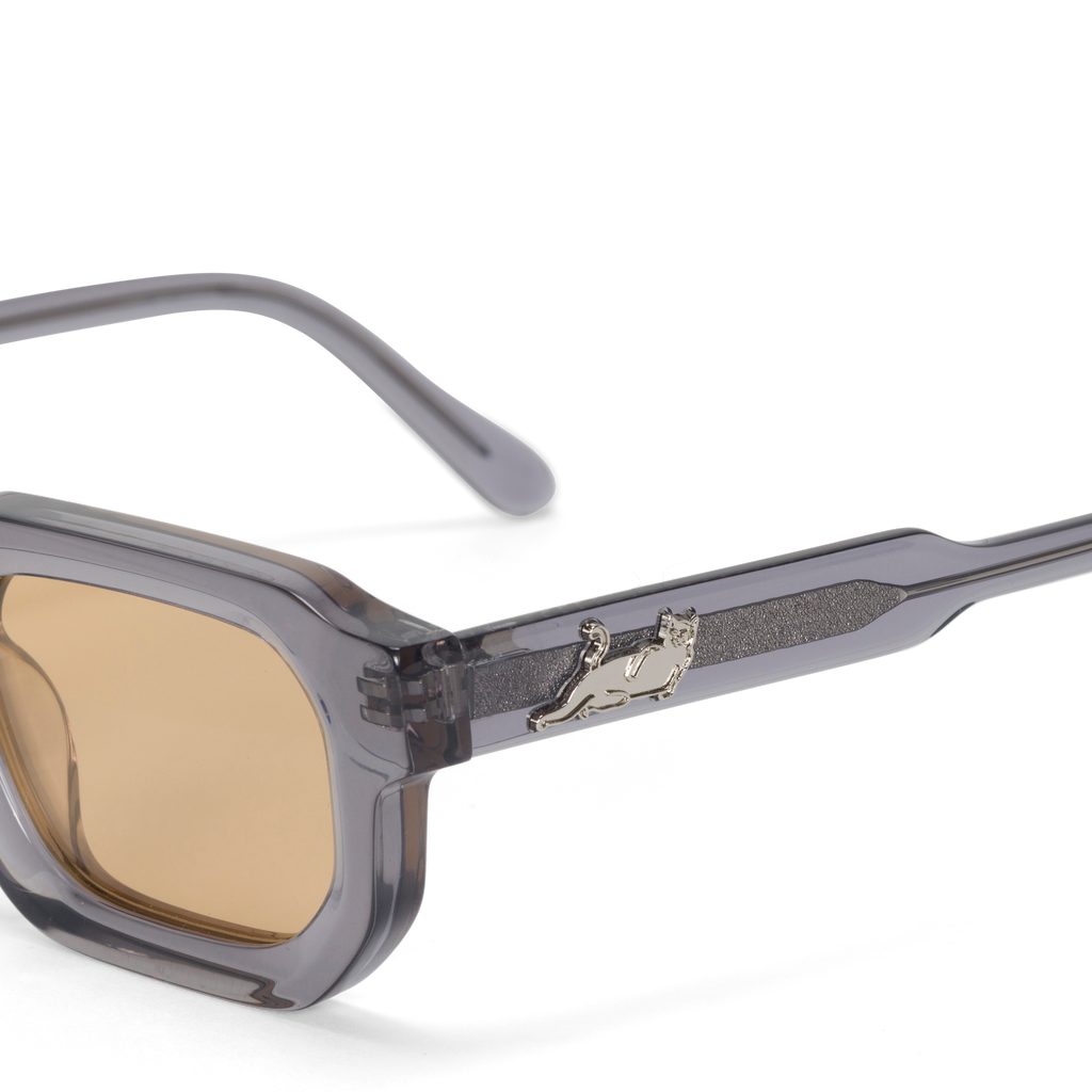Castanza Sunglasses (Grey / Dusty Yellow)