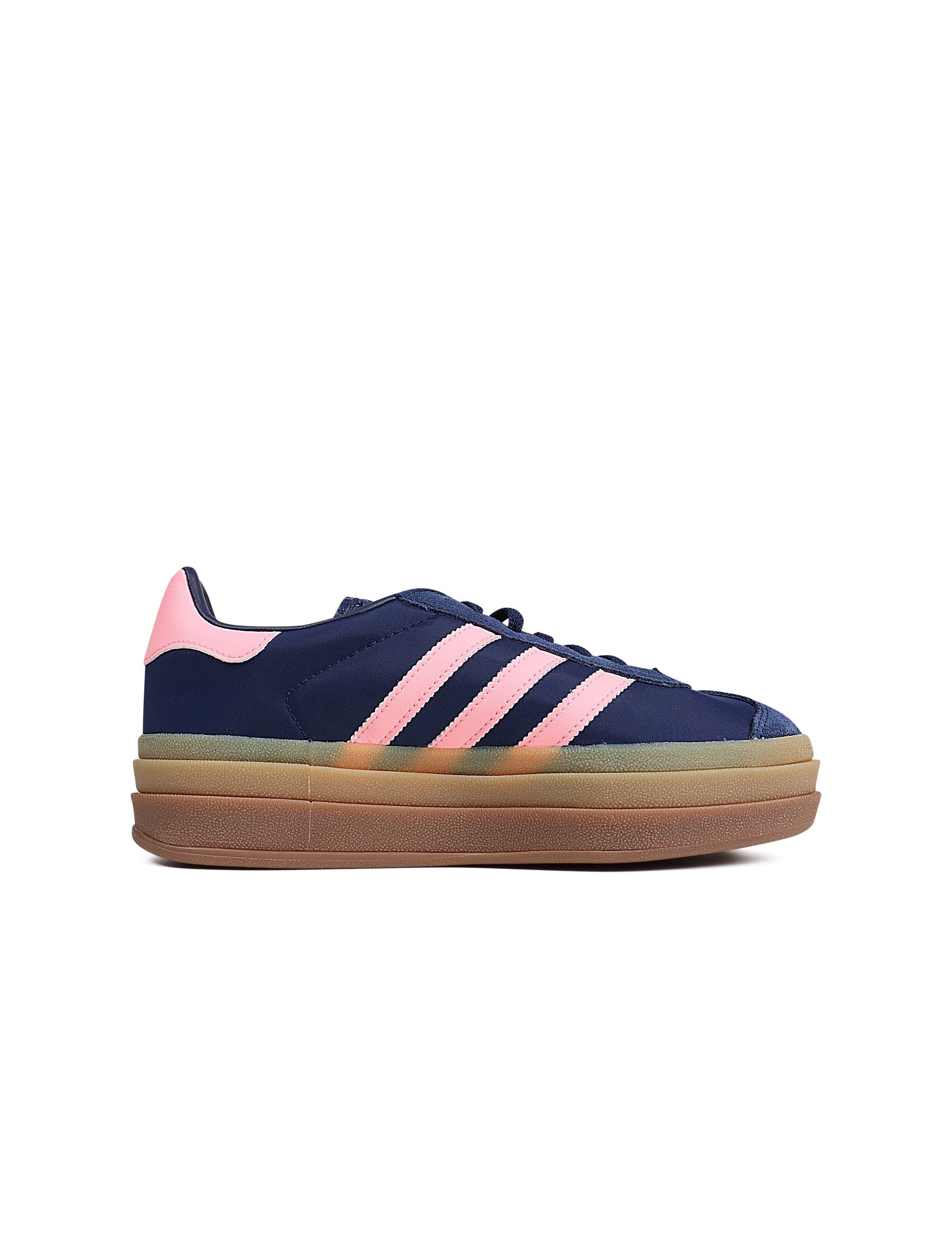 Adidas Gazelle Bold Femme - Bleu Foncé/Rose