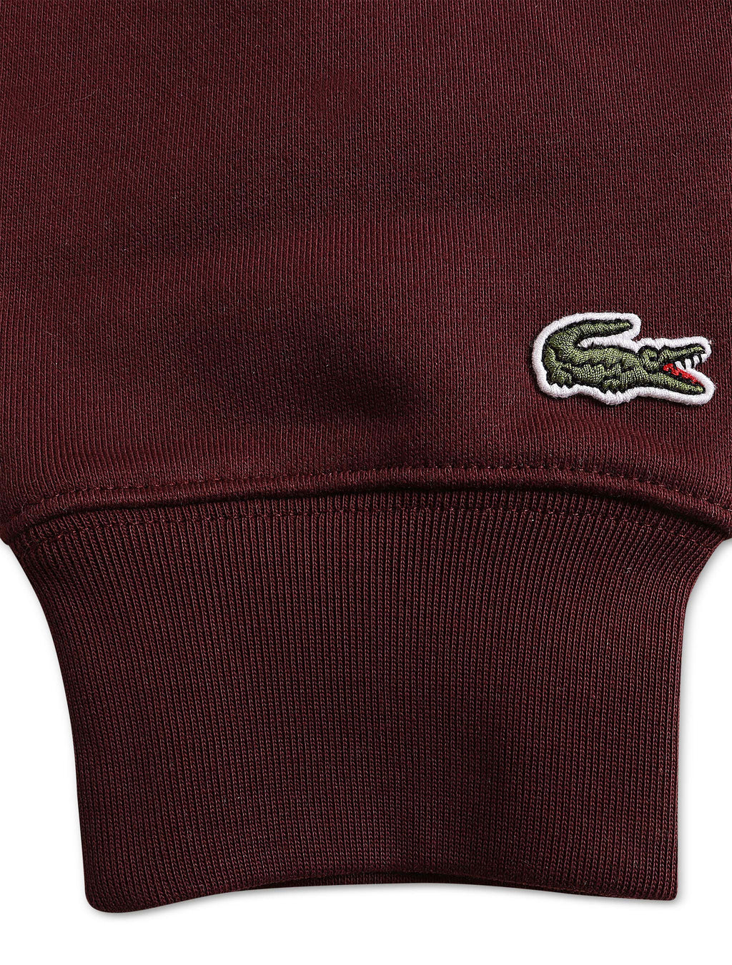 Sweat à capuche Lacoste avec logo - Bordeaux