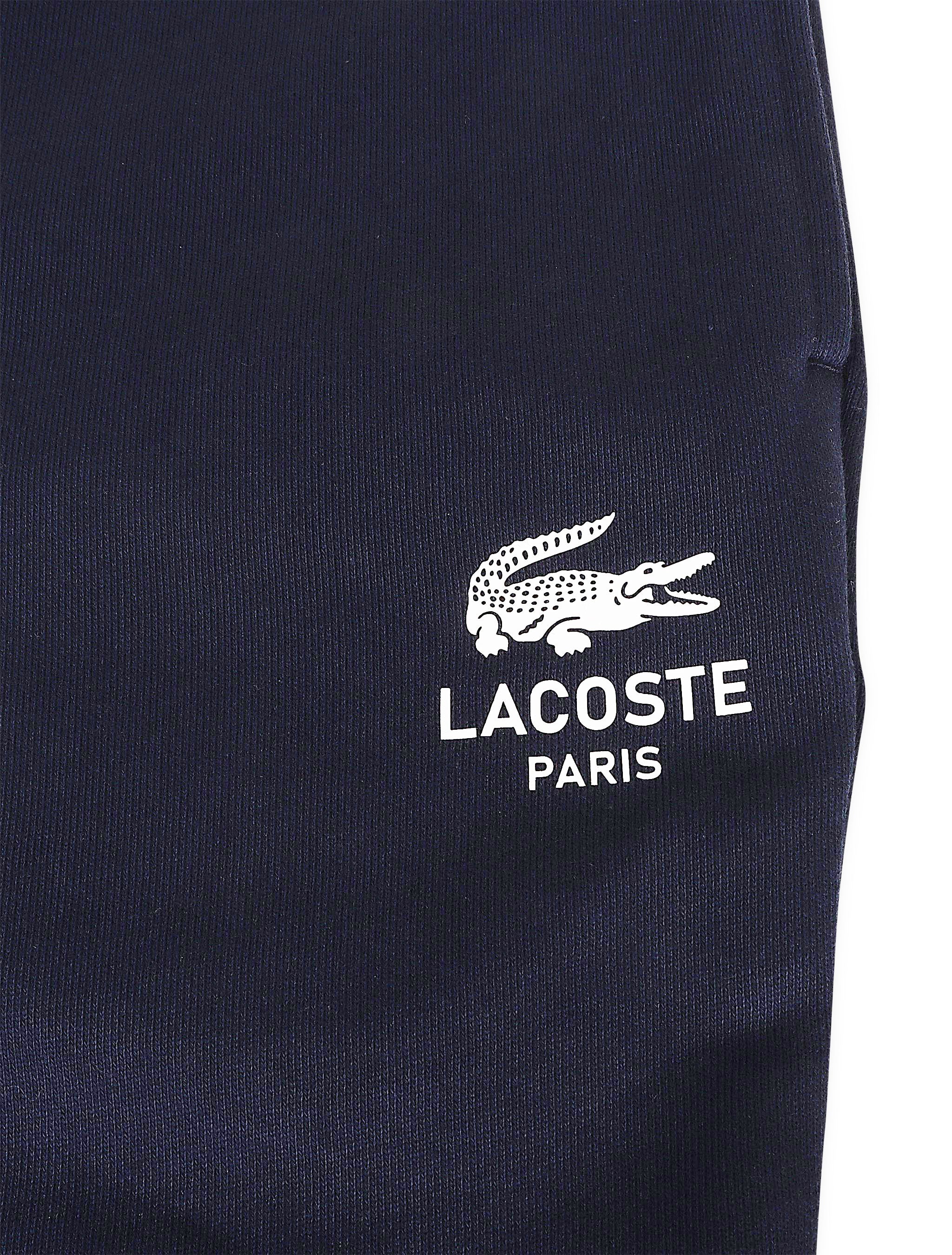 Bas de jogging Lacoste à logo imprimé - Bleu marine