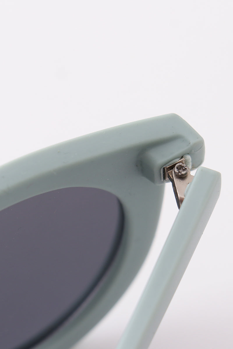 Lunettes de soleil rondes rétro UV400 pour adulte
