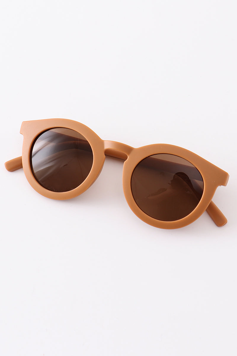 Lunettes de soleil rondes rétro UV400 pour adulte