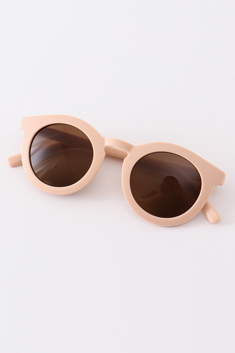 Lunettes de soleil rondes rétro UV400 pour adulte