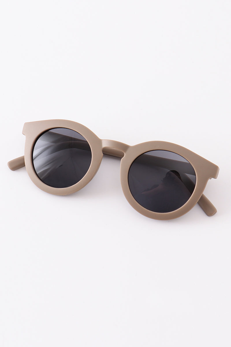 Lunettes de soleil rondes rétro UV400 pour adulte