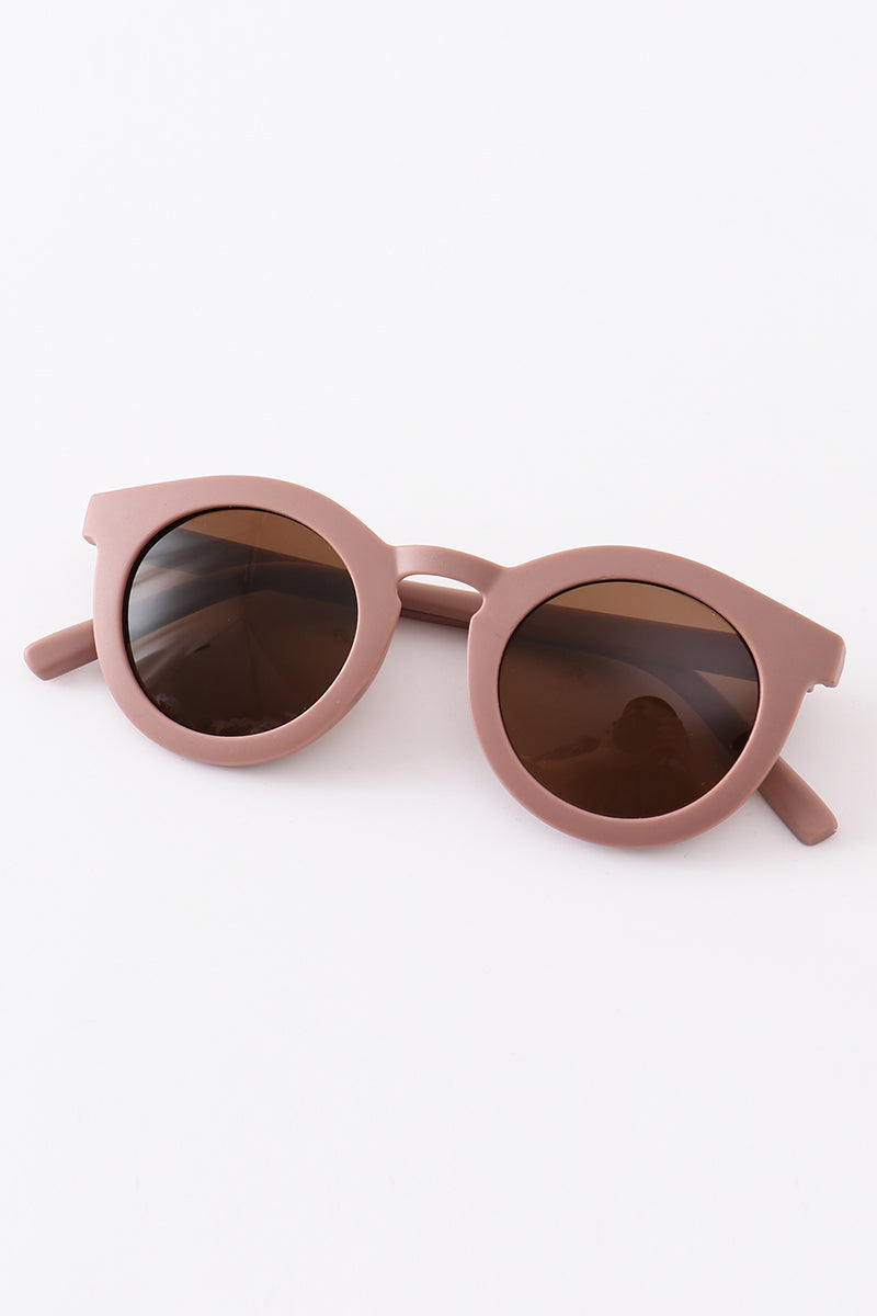Lunettes de soleil rondes rétro UV400 pour adulte