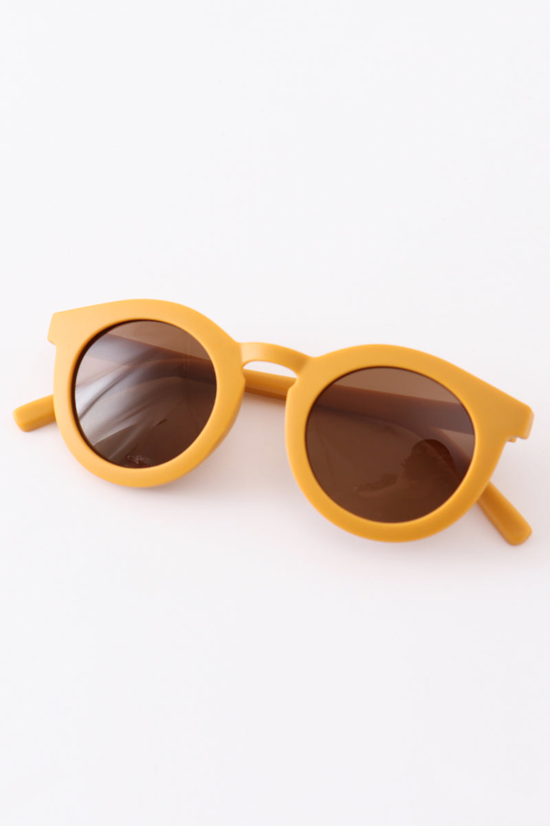 Lunettes de soleil rondes rétro UV400 pour adulte