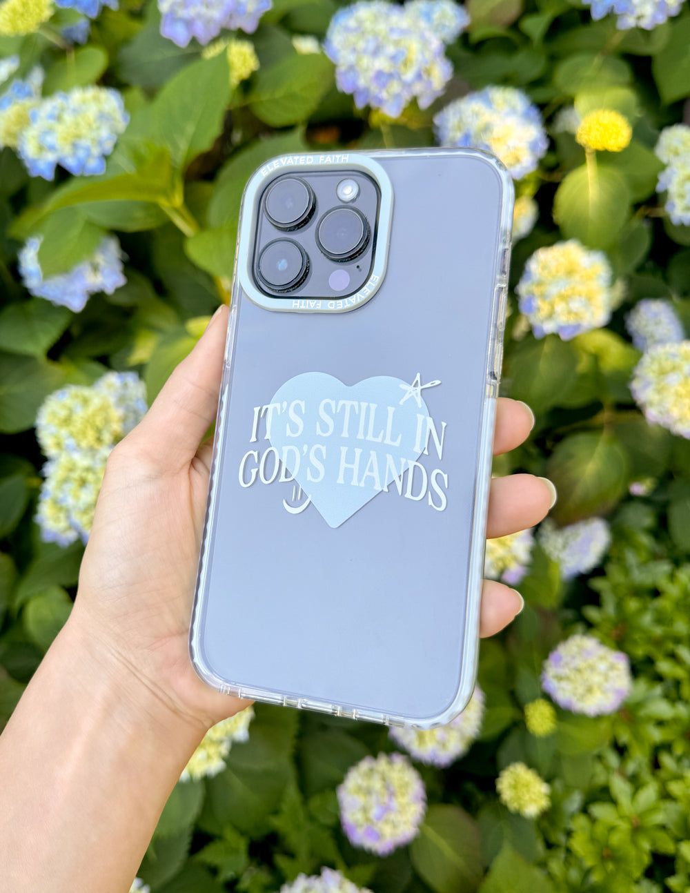 Coque de téléphone Entre les mains de Dieu