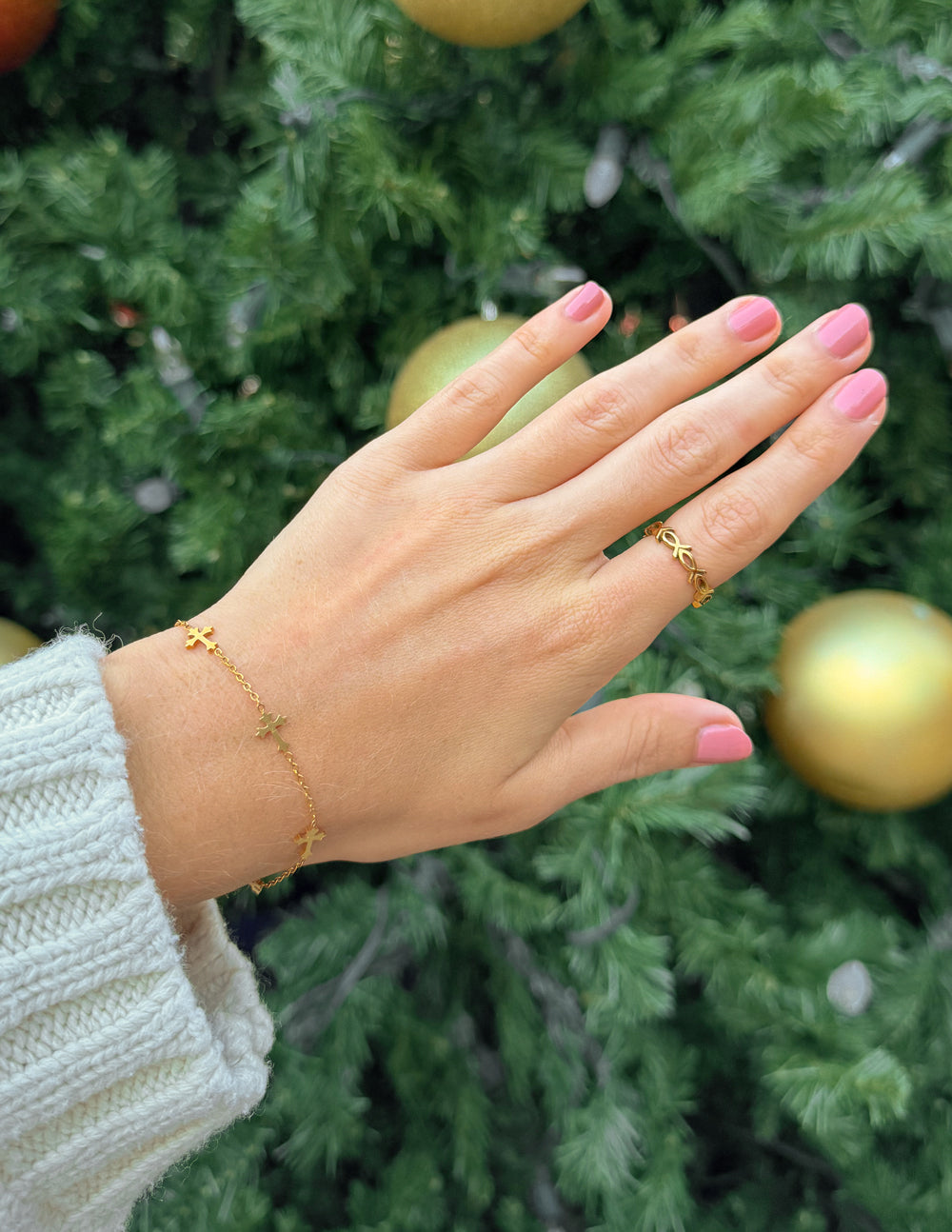 Bague poisson Jésus infini