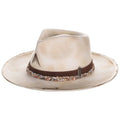 Justin Bonnie - Chapeau Fedora en Feutre de Laine