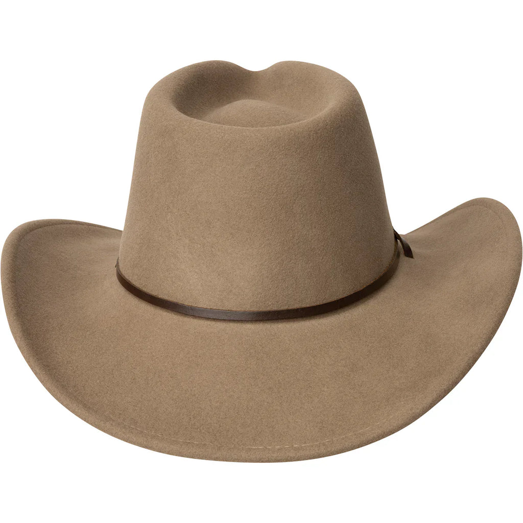 Bailey Joe Eder - Chapeau en feutre de laine LiteFelt de style Outback avec cache-oreilles