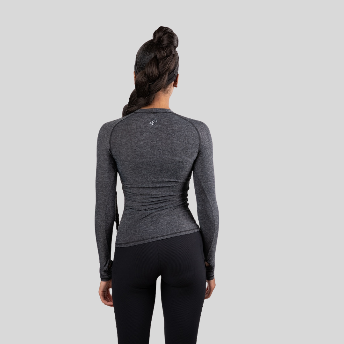 T-shirt de soleil à manches longues Laguna pour femme - Chiné
