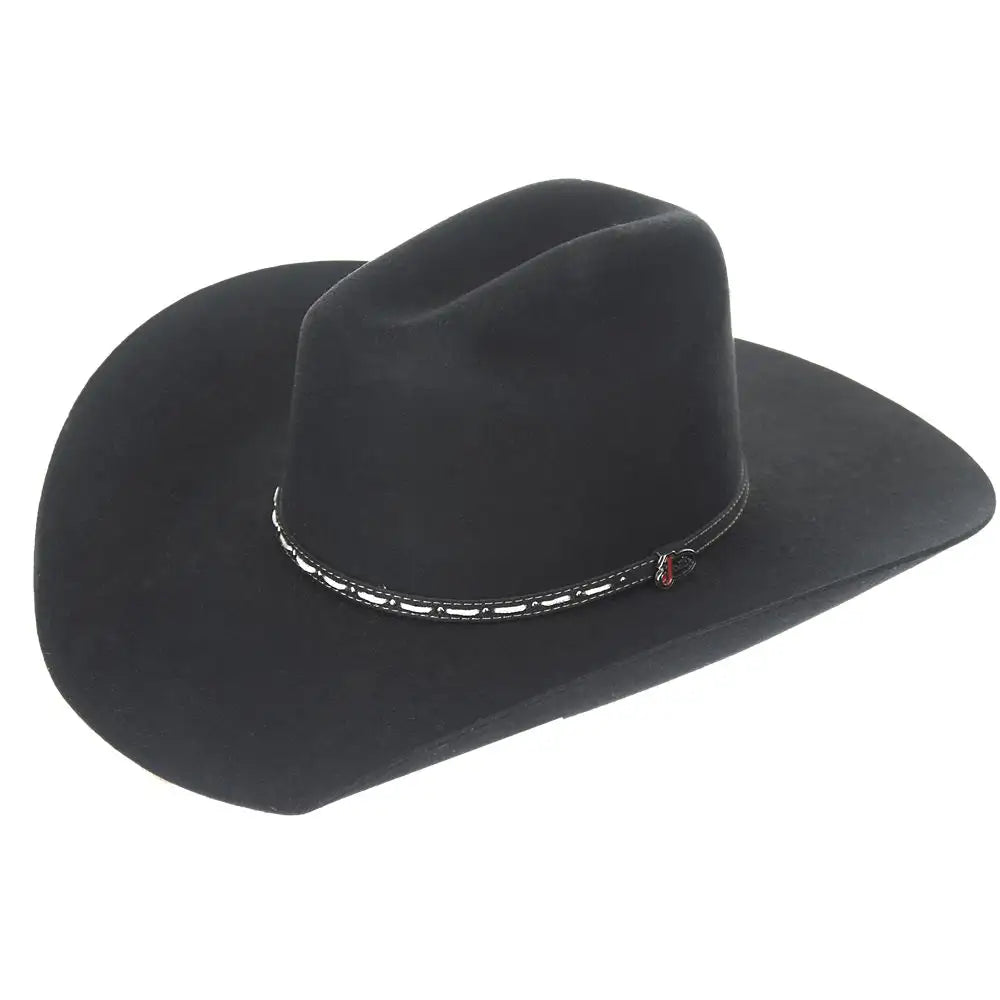 Justin Logan - (2X) Chapeau de cow-boy en feutre de laine