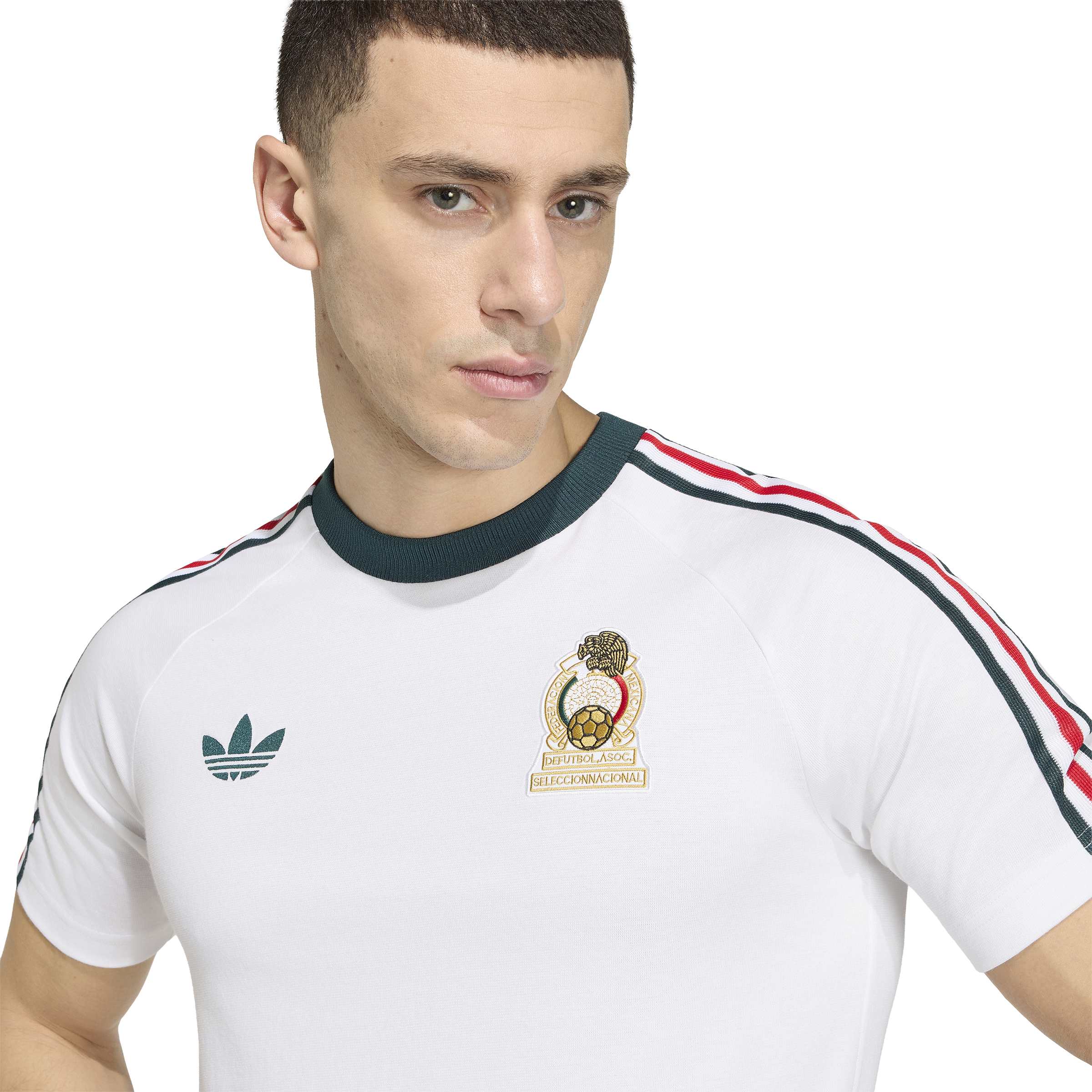 T-shirt Adidas Originals Mexique pour Homme - Blanc
