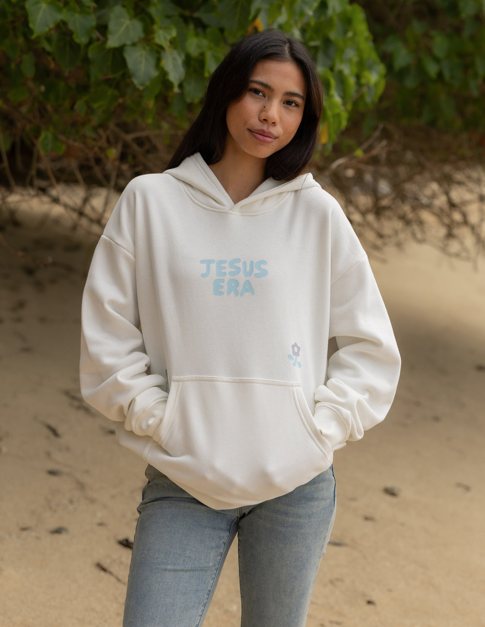 Sweat à capuche unisexe Jesus Era