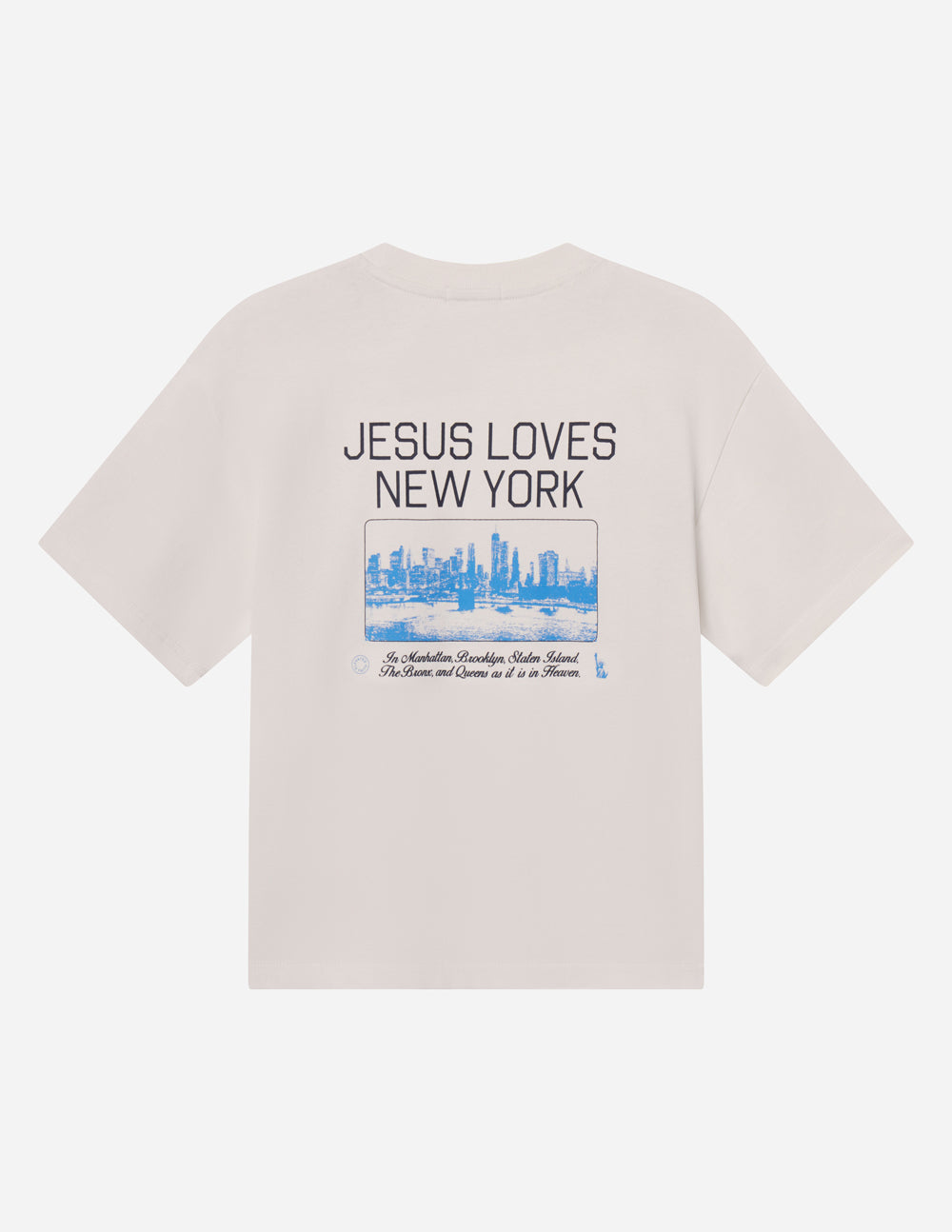 T-shirt épais "Jesus Loves New York"