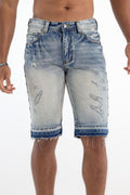 Short en jean Premium Kindred - Bleu
