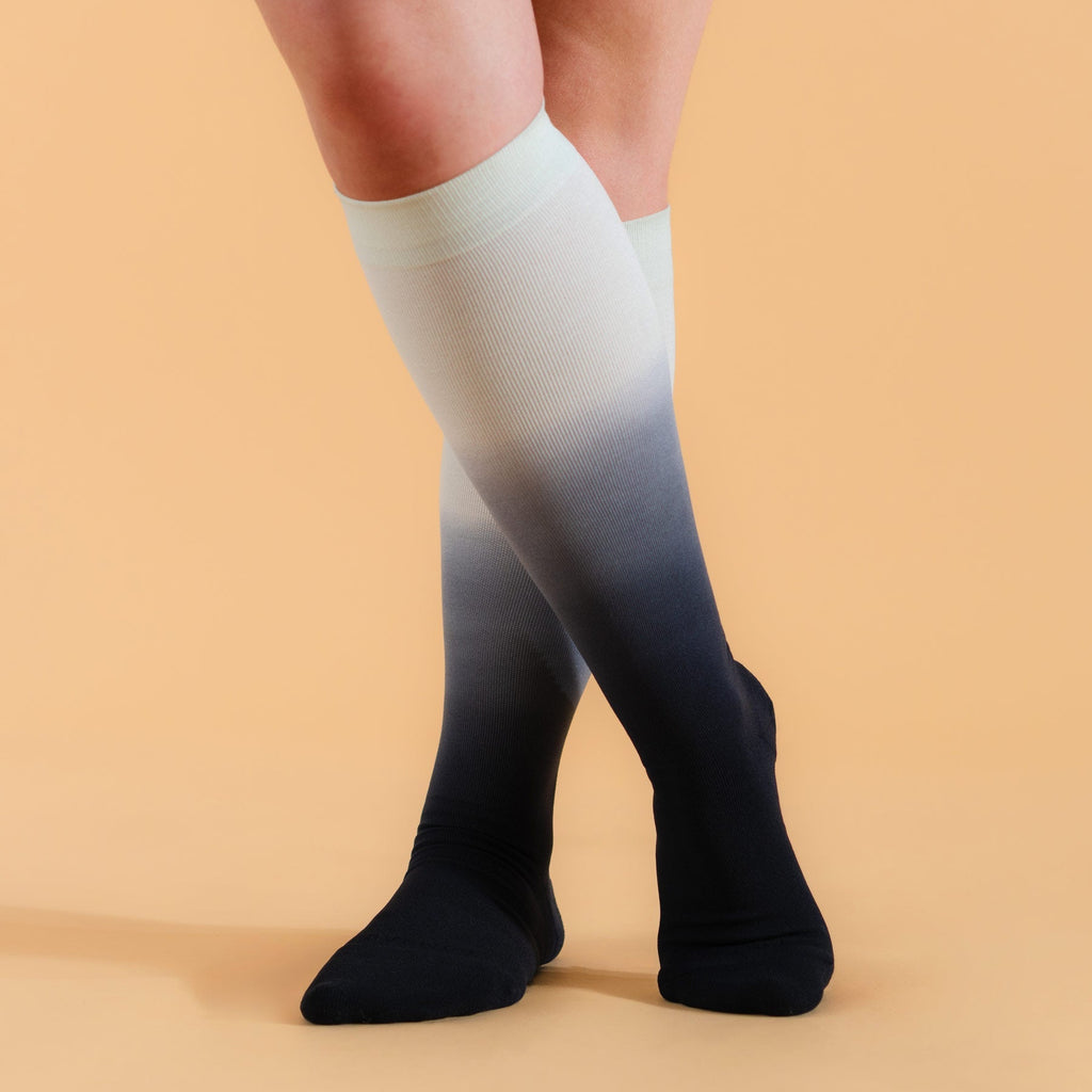 Chaussettes de compression montantes – Ombré