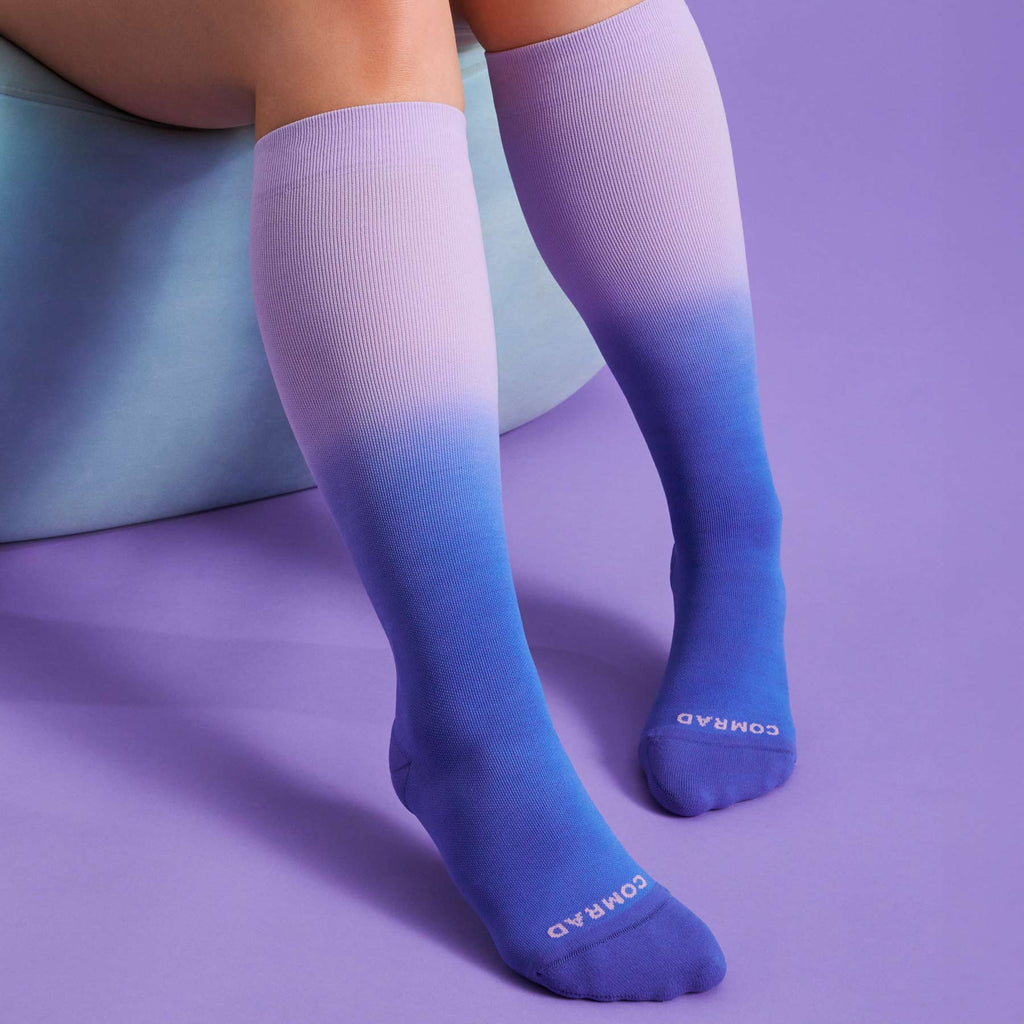 Chaussettes de compression hautes – Ombrées