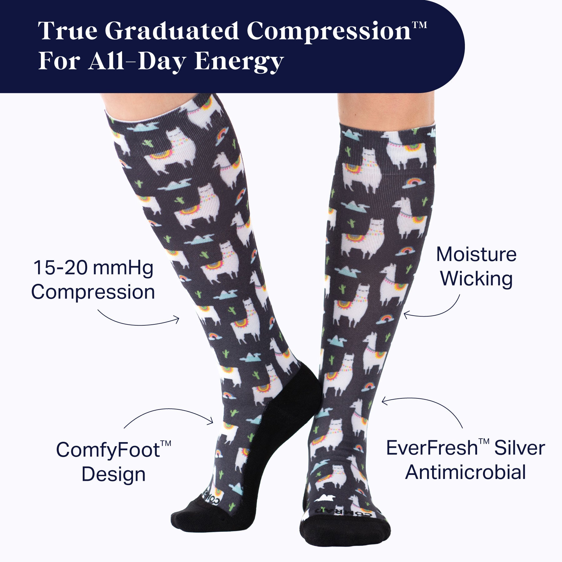 Chaussettes de compression mignonnes