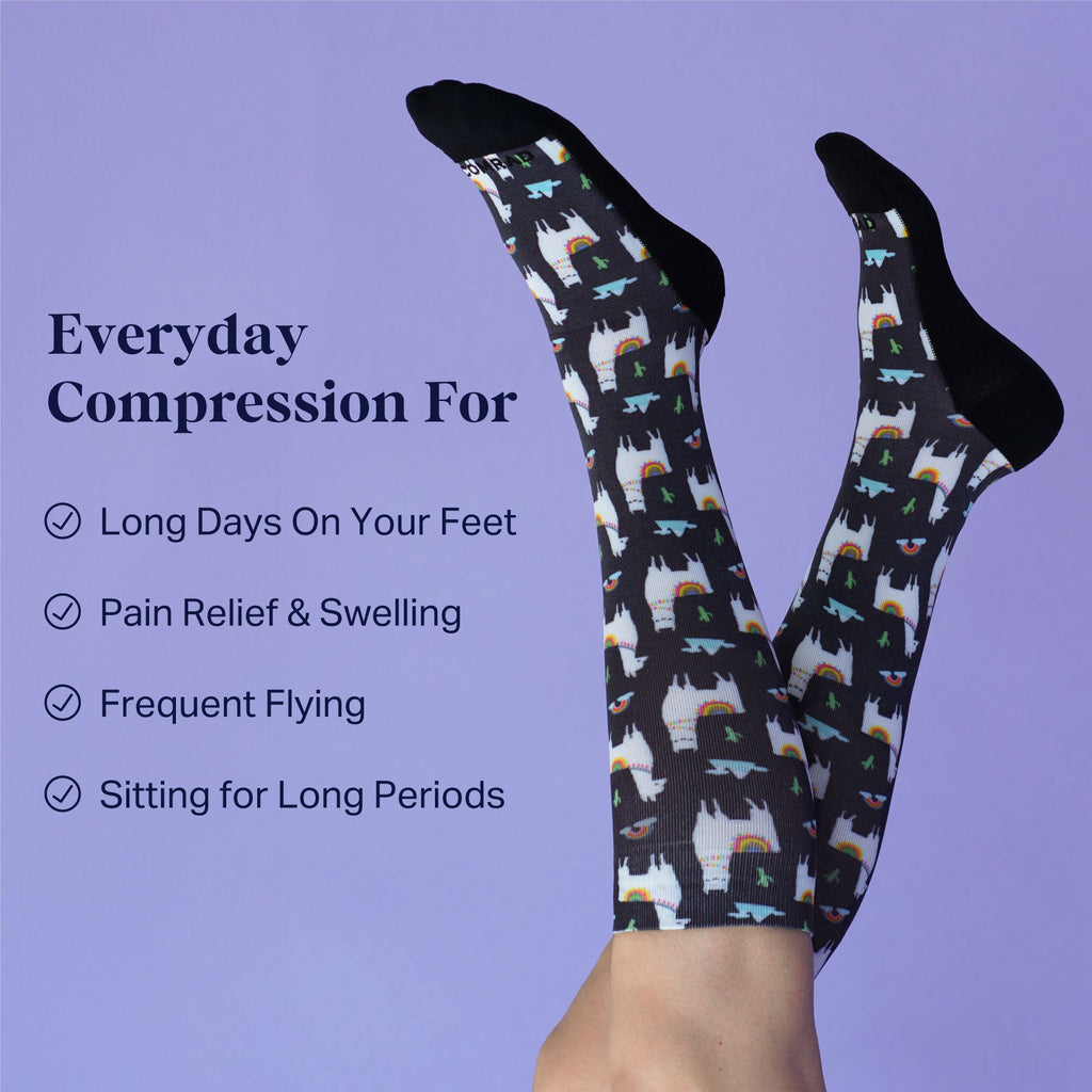 Chaussettes de compression mignonnes