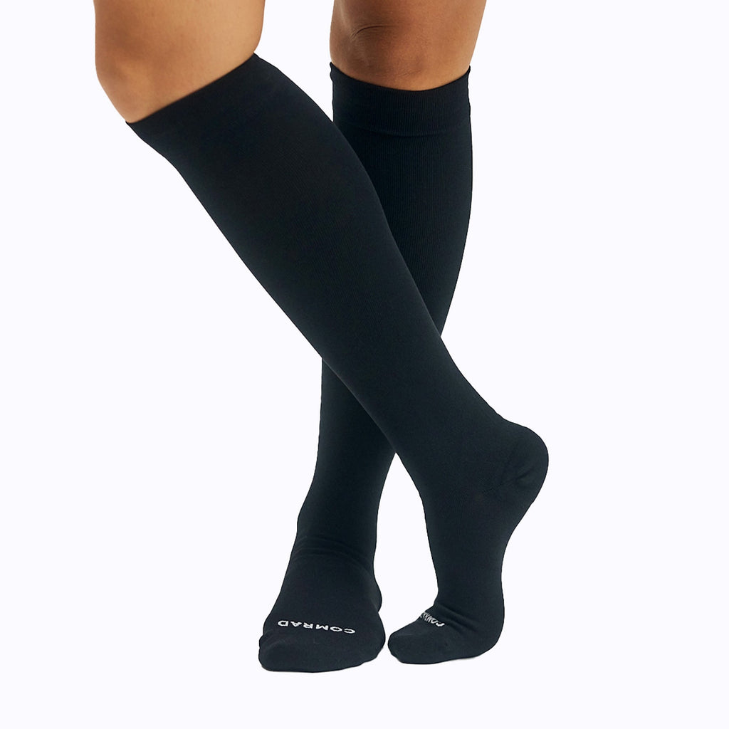 Chaussettes de contention hautes (20-30 mmHg)
