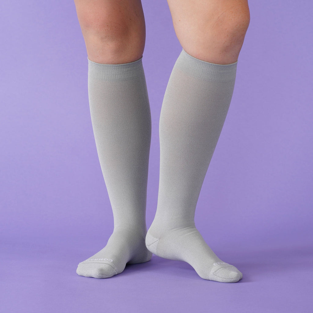 Chaussettes de compression montantes – Uni (20-30 mmHg)