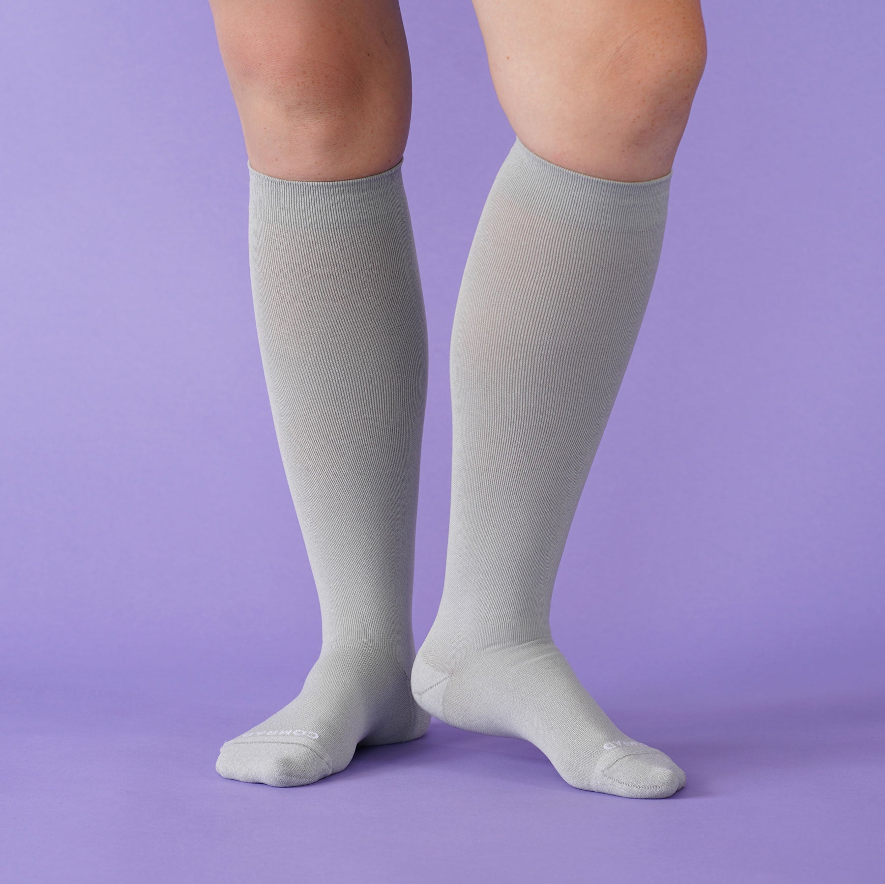 Chaussettes de compression montantes – Uni (20-30 mmHg)
