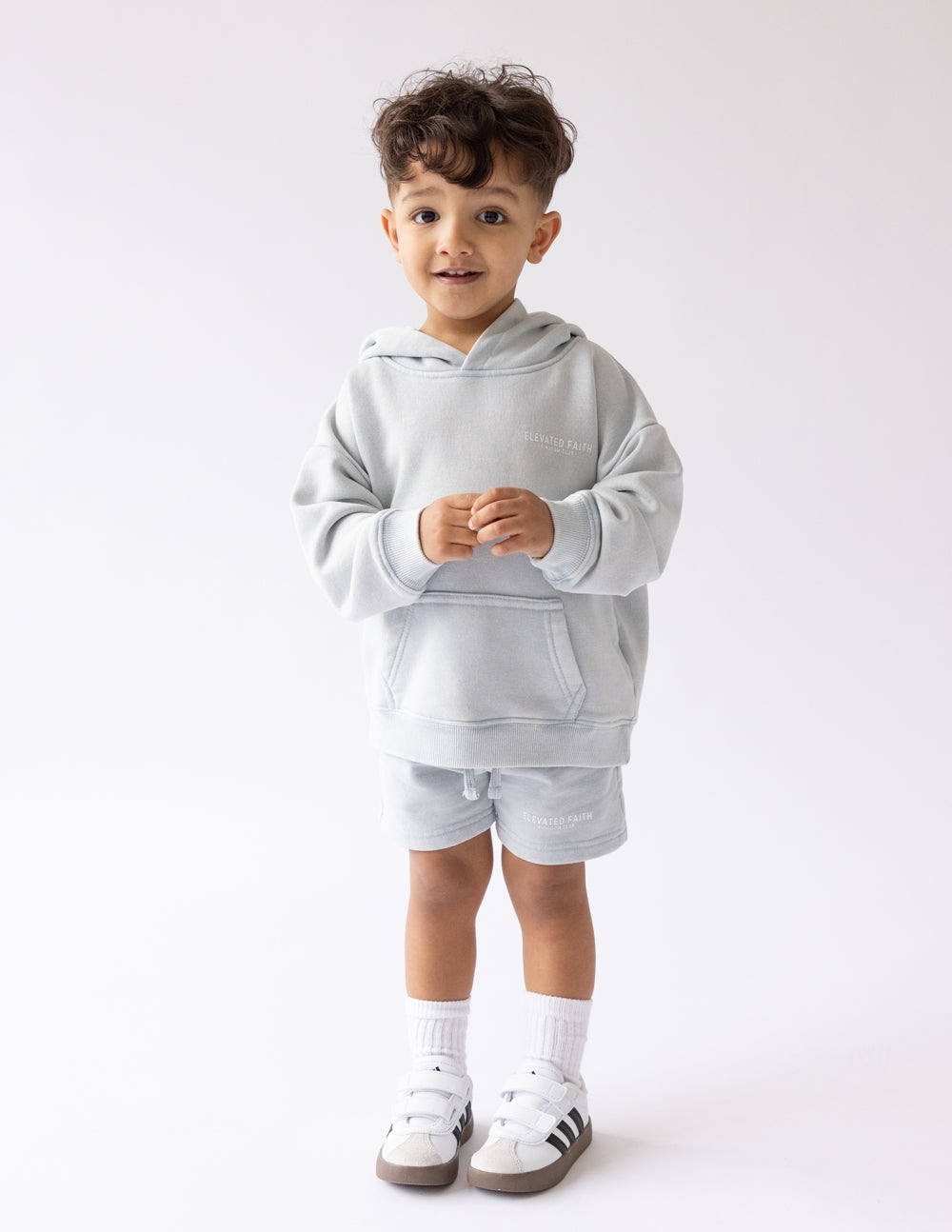 Sweat à capuche bleu pour enfants Kingdom Club