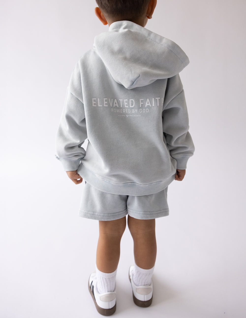 Sweat à capuche bleu pour enfants Kingdom Club