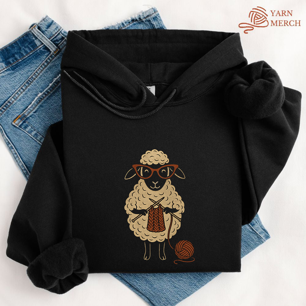 Le tricot, ça arrive - Sweat à capuche