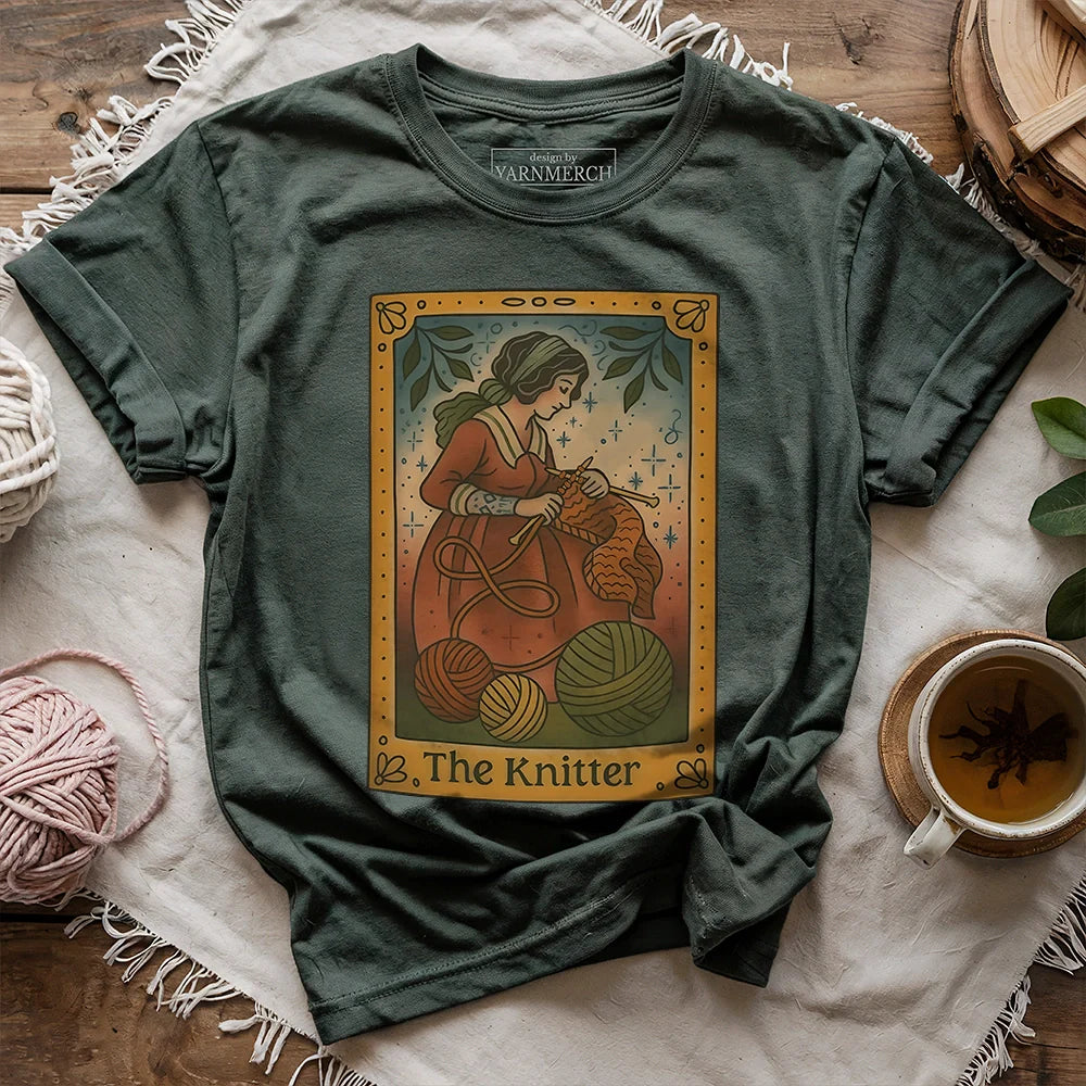T-shirt Sorcière en Tricot