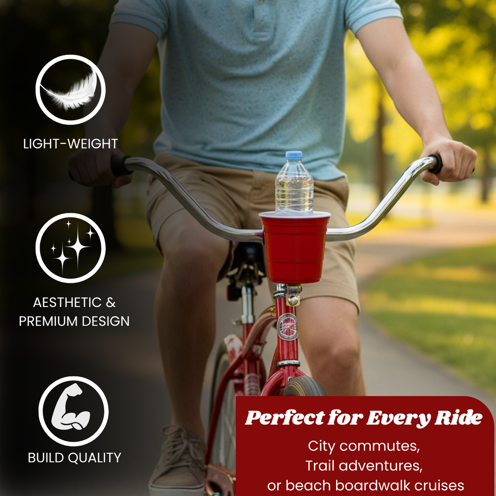 Porte-gobelet universel robuste pour vélo et bicyclette