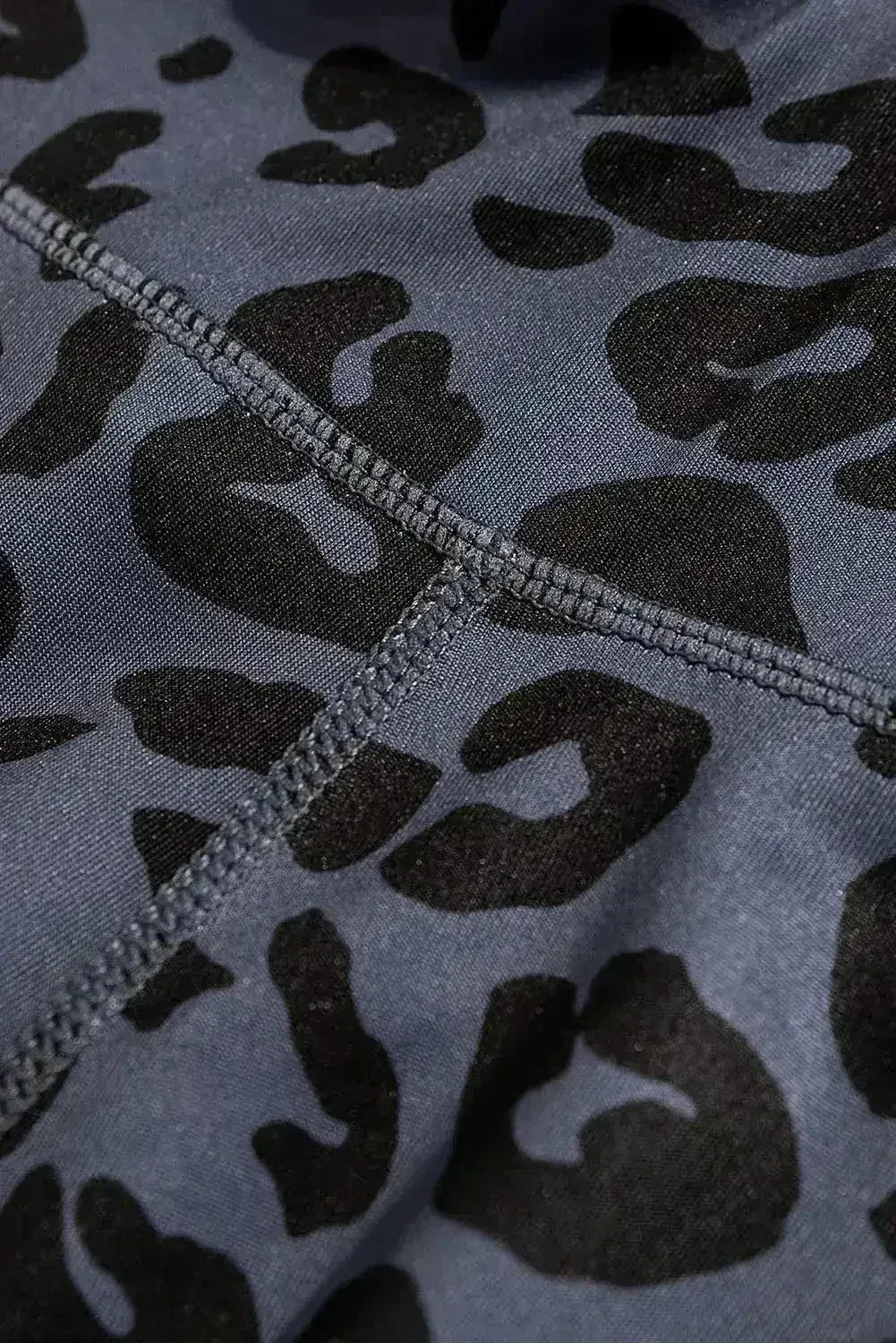 Ensemble brassière de sport et legging Charcoal Leopard