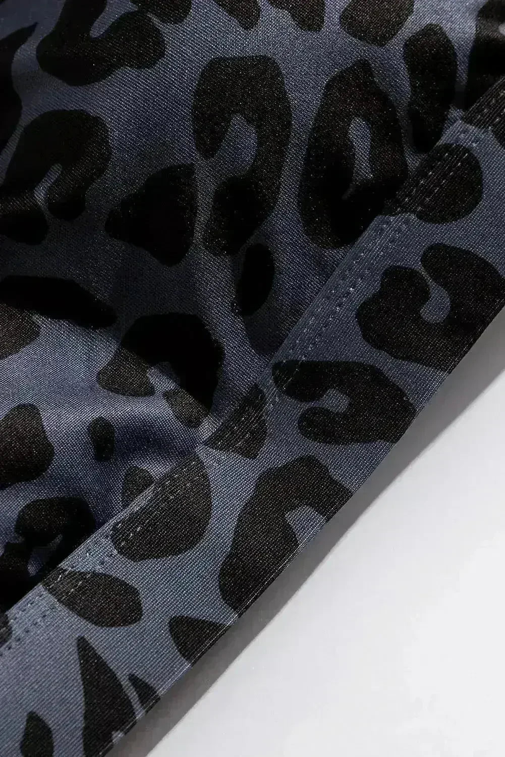 Ensemble brassière de sport et legging Charcoal Leopard
