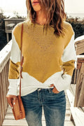 Pull à chevrons
